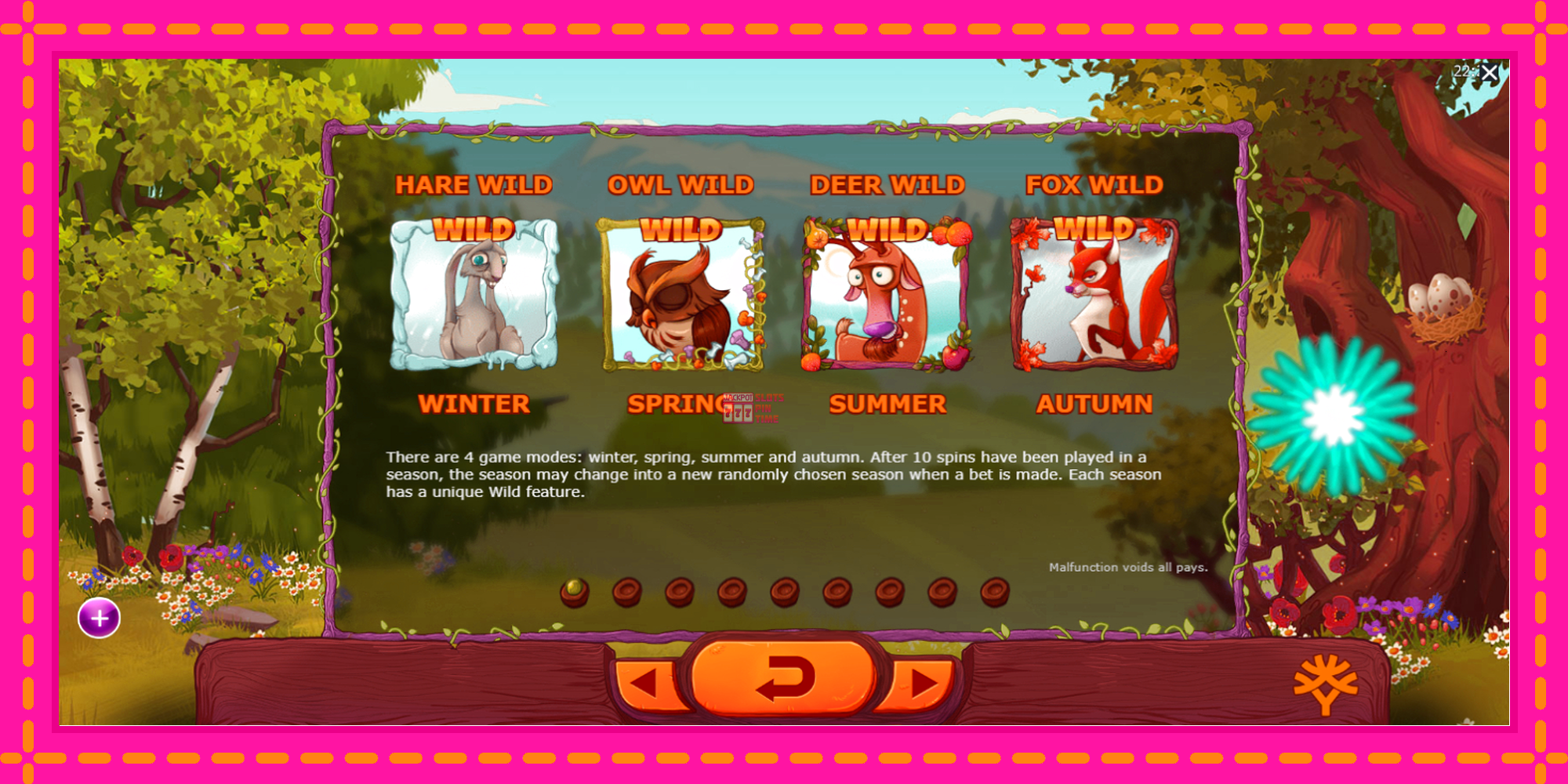 Slot machine Seasons gratuitamente, immagine 6