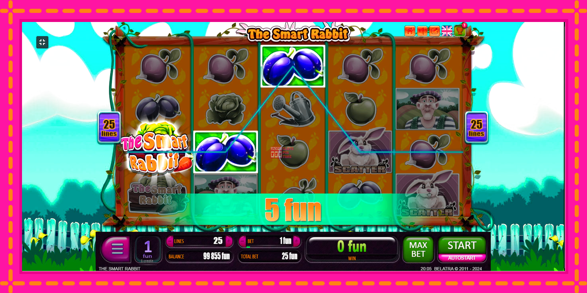 Slot machine The Smart Rabbit gratuitamente, immagine 2