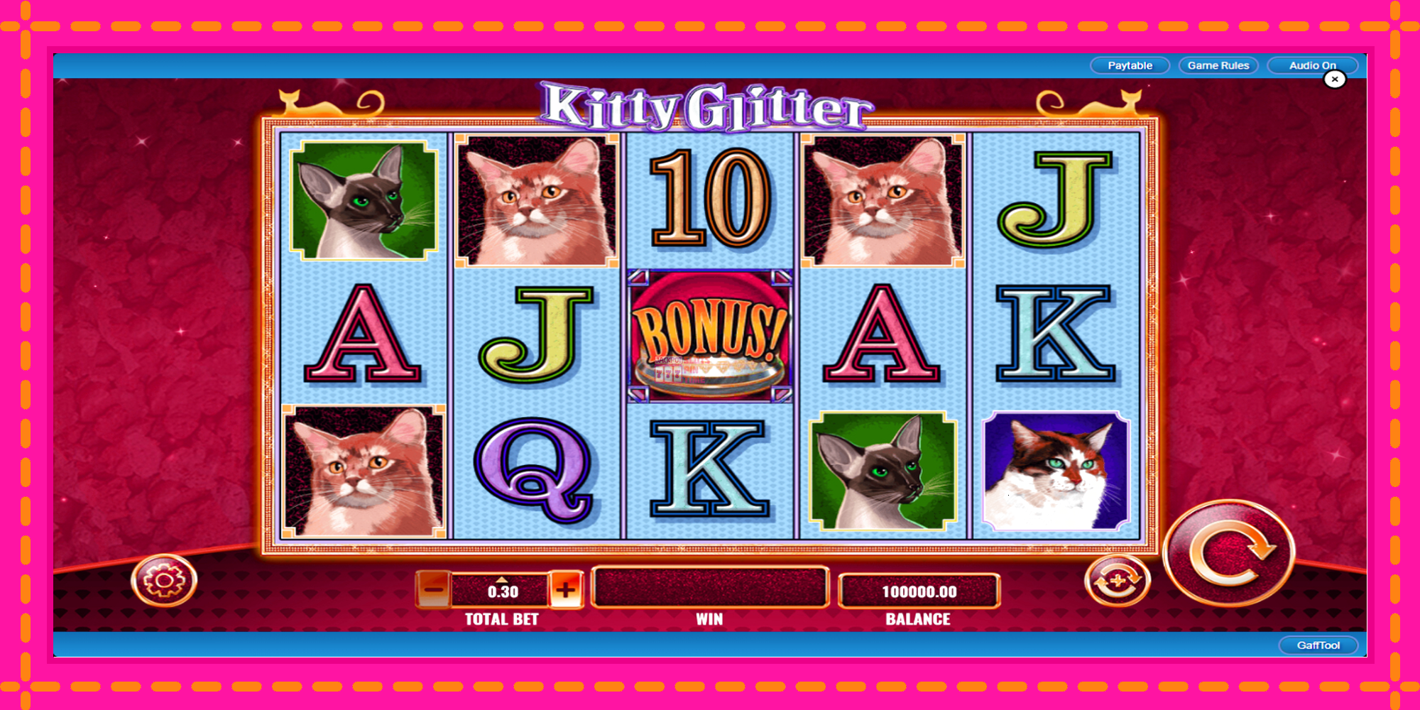 Slot machine Kitty Glitter gratuitamente, immagine 2