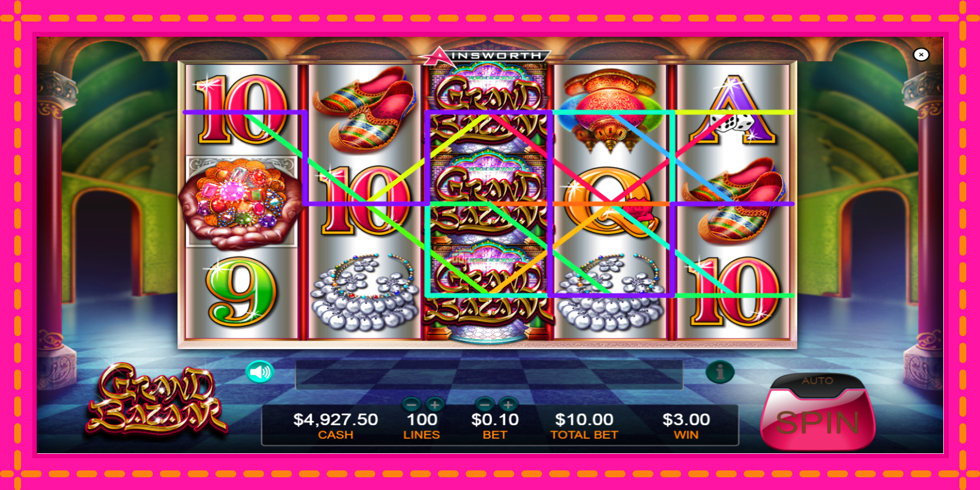 Slot machine Grand Bazaar gratuitamente, immagine 3