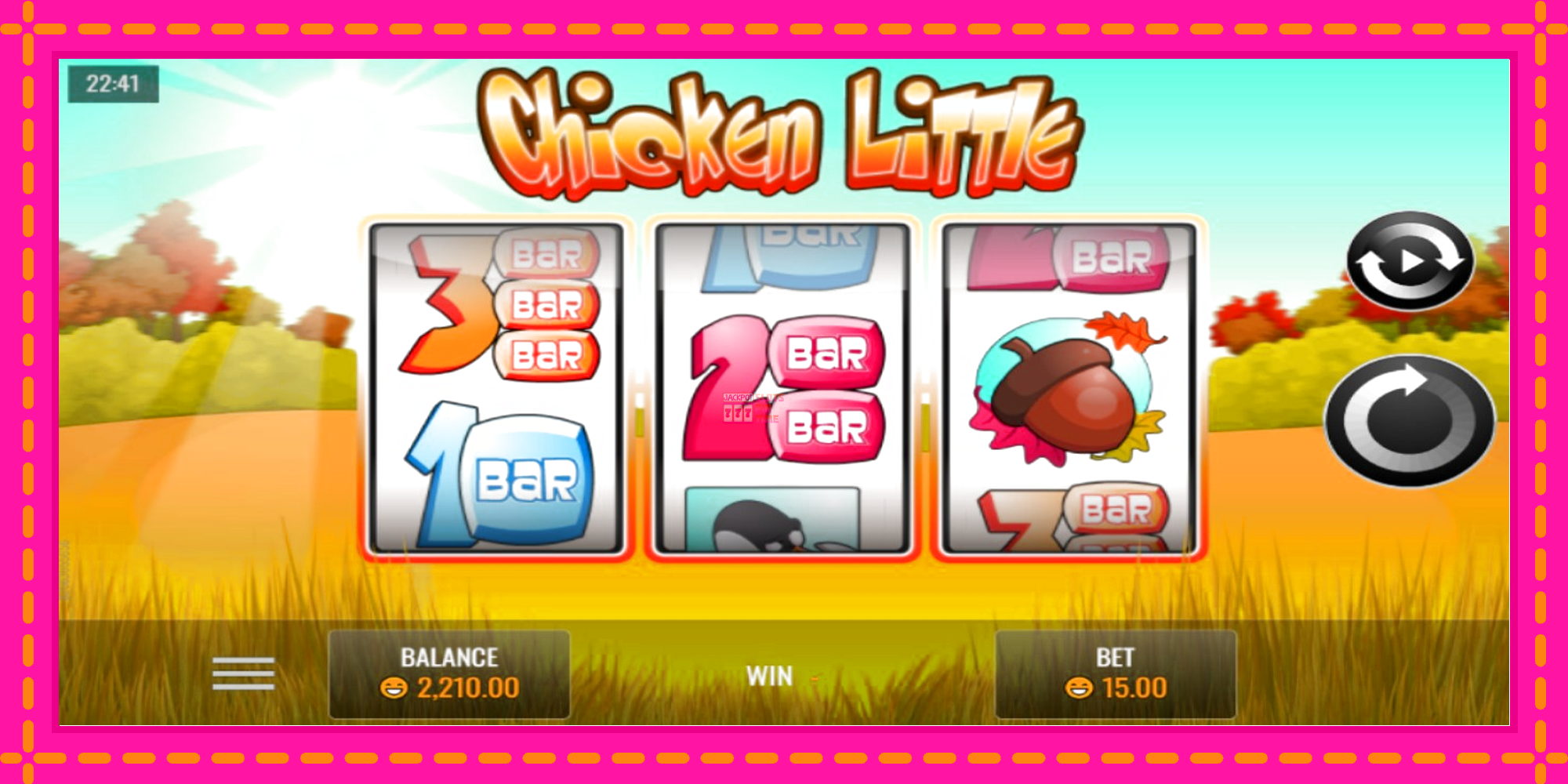 Slot machine Chicken Little gratuitamente, immagine 1