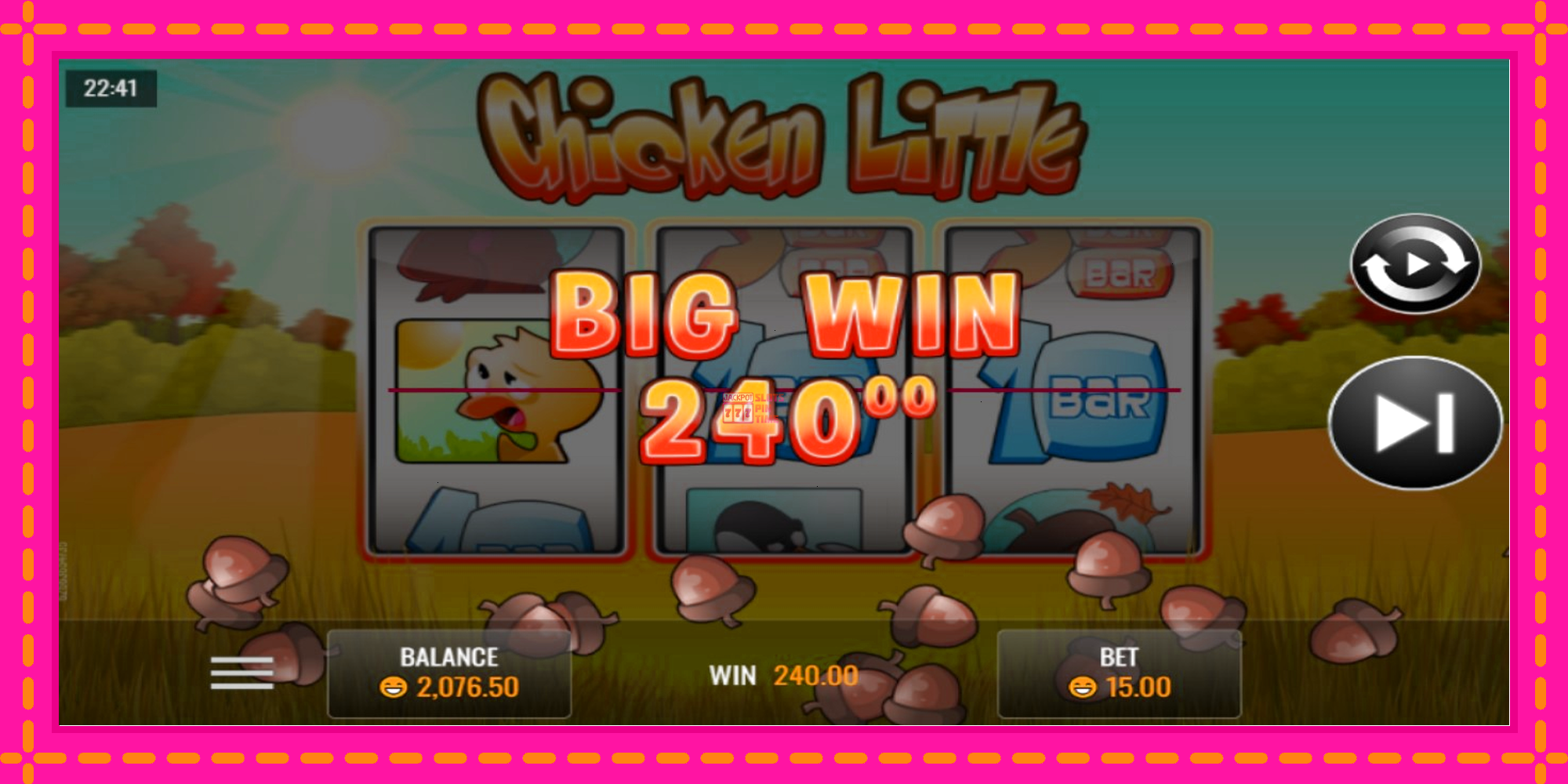 Slot machine Chicken Little gratuitamente, immagine 2