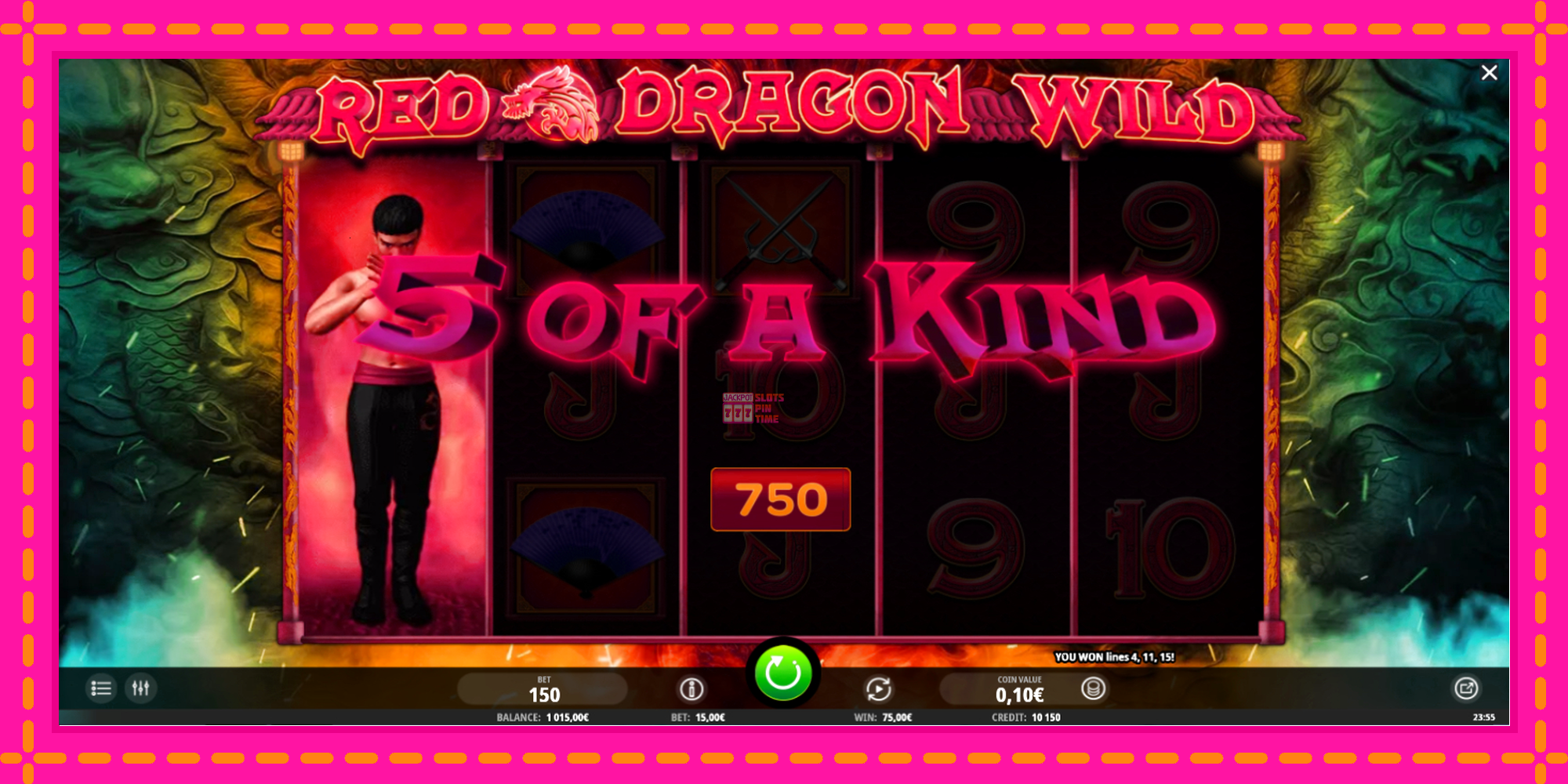 Slot machine Red Dragon Wild gratuitamente, immagine 3