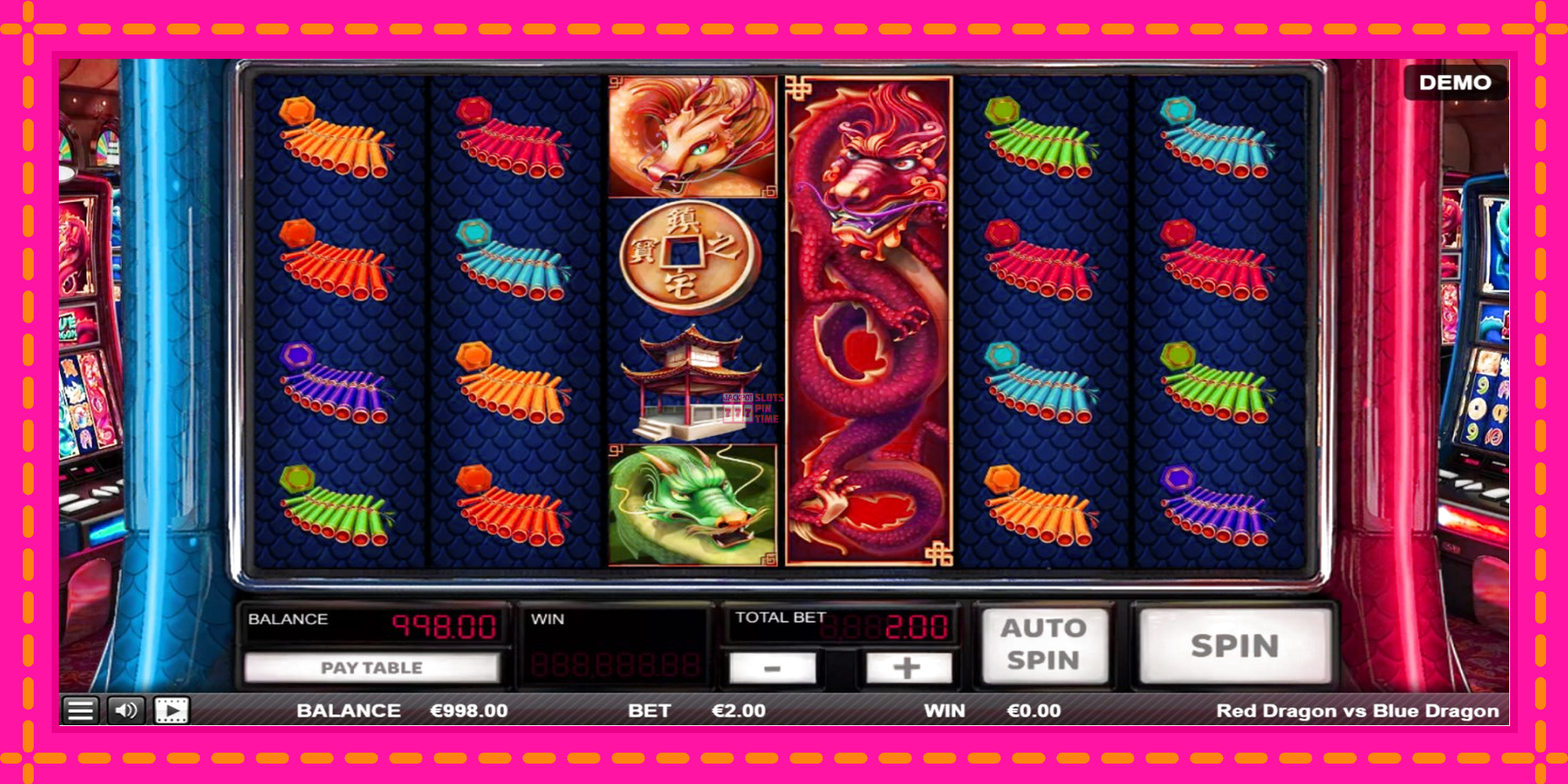 Slot machine Red Dragon vs Blue Dragon gratuitamente, immagine 2