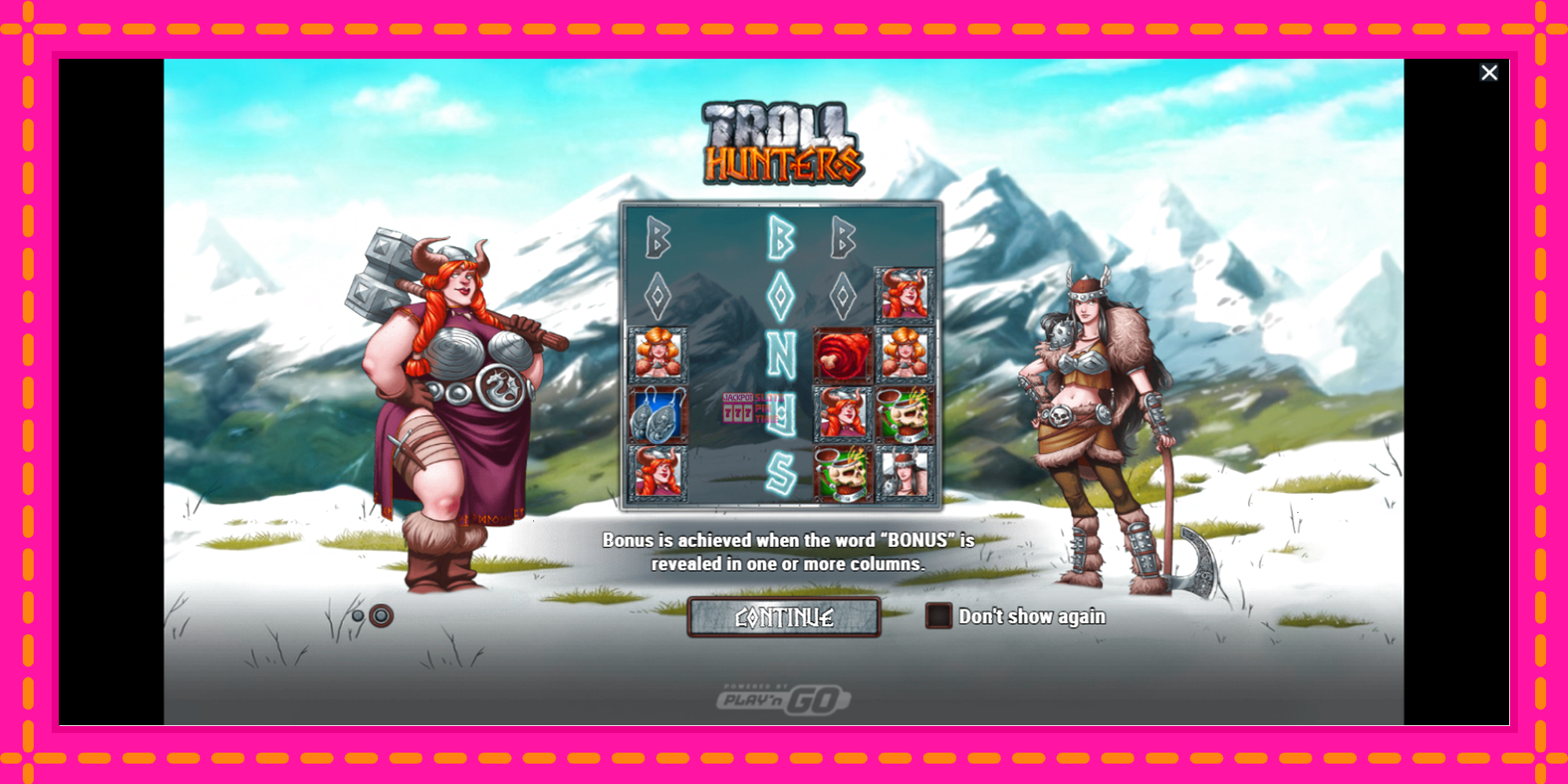 Slot machine Troll Hunters gratuitamente, immagine 1