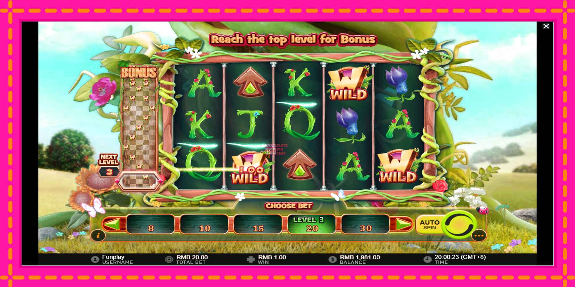 Slot machine Wilds and the Beanstalk gratuitamente, immagine 3