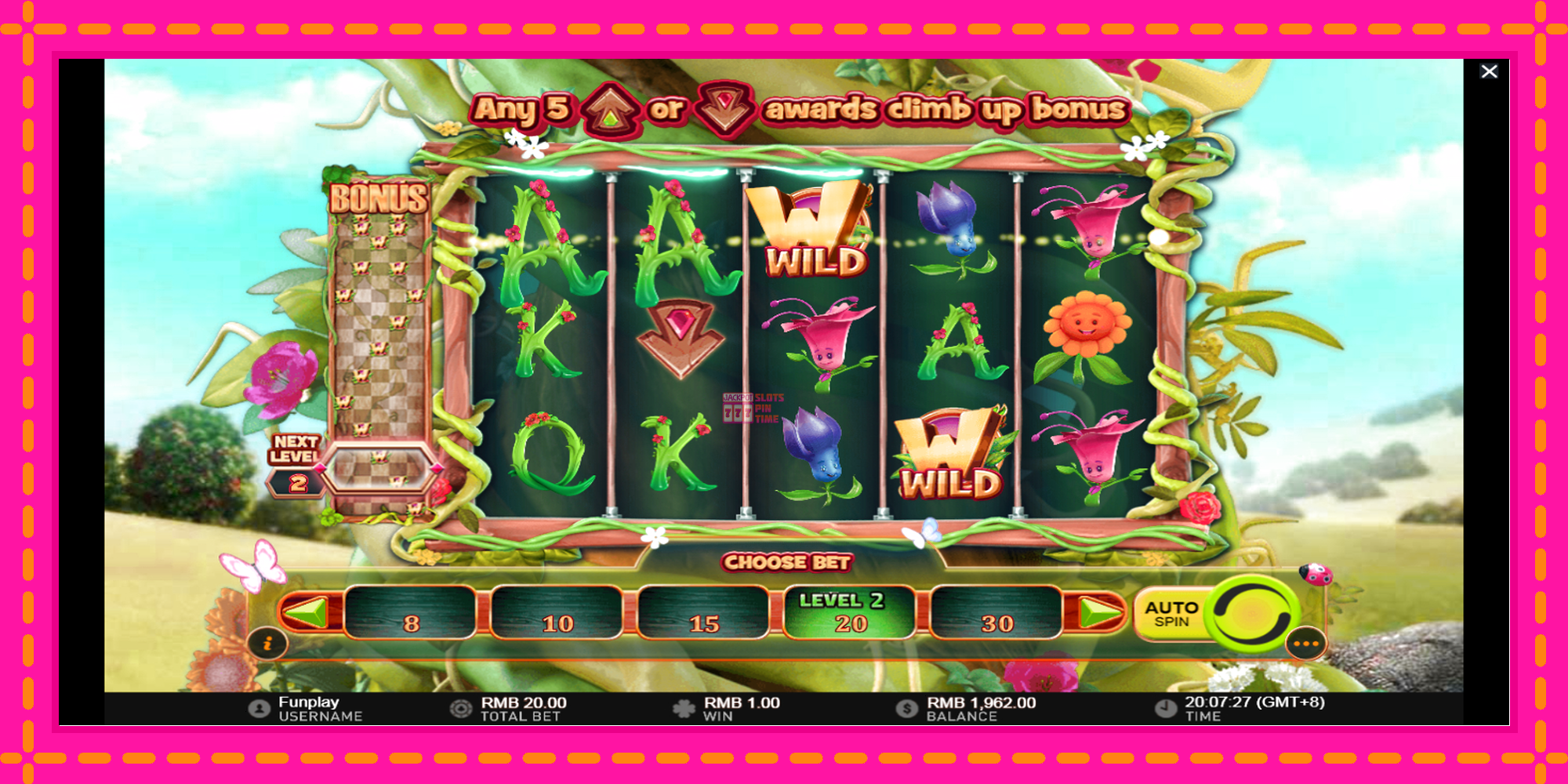 Slot machine Wilds and the Beanstalk gratuitamente, immagine 4