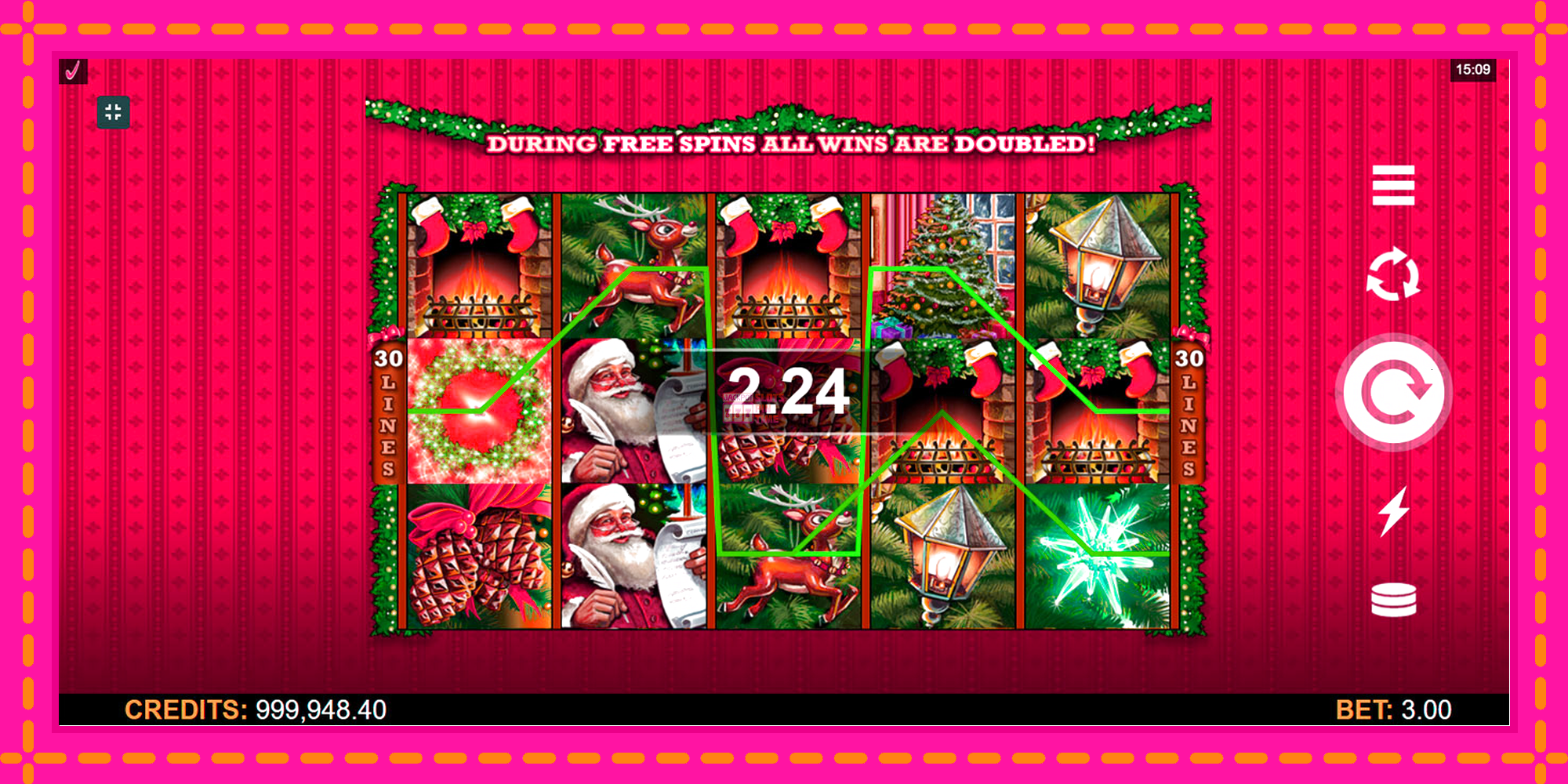 Slot machine Deck The Halls gratuitamente, immagine 4