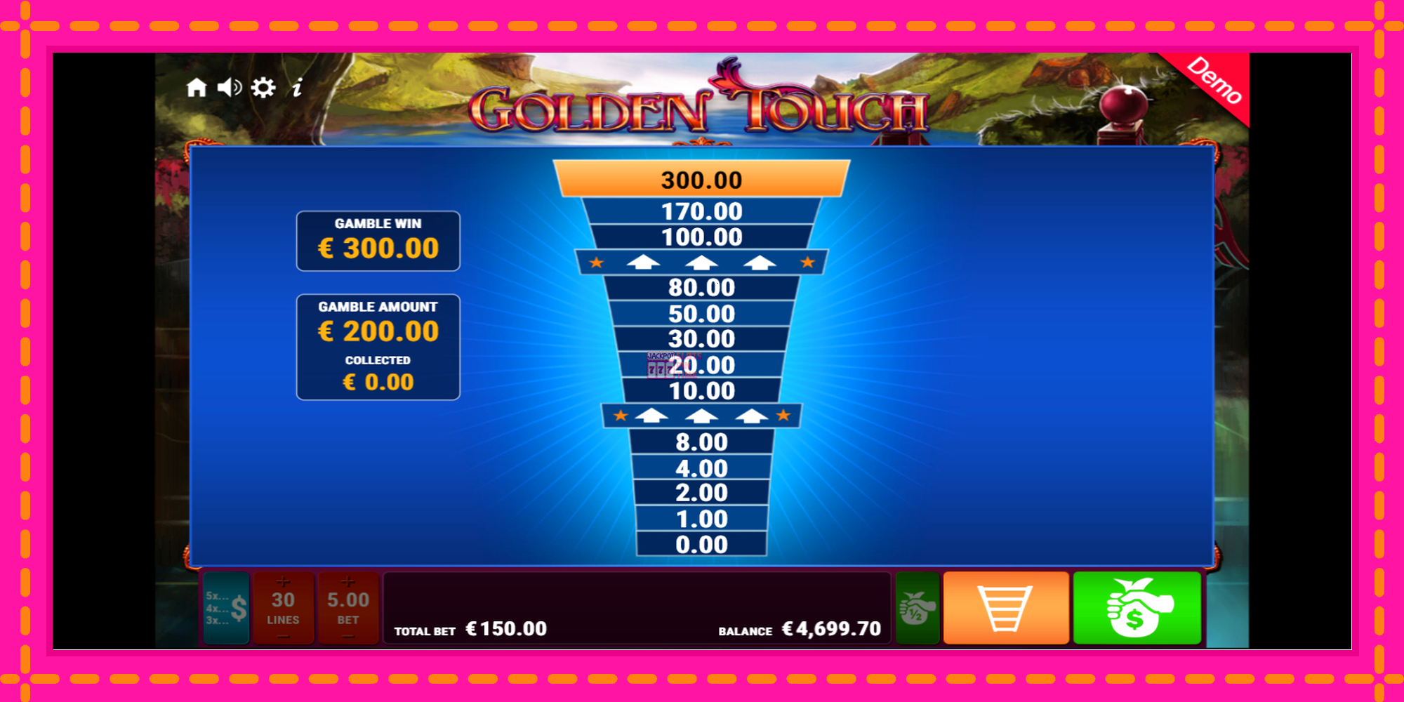 Slot machine Golden Touch gratuitamente, immagine 5