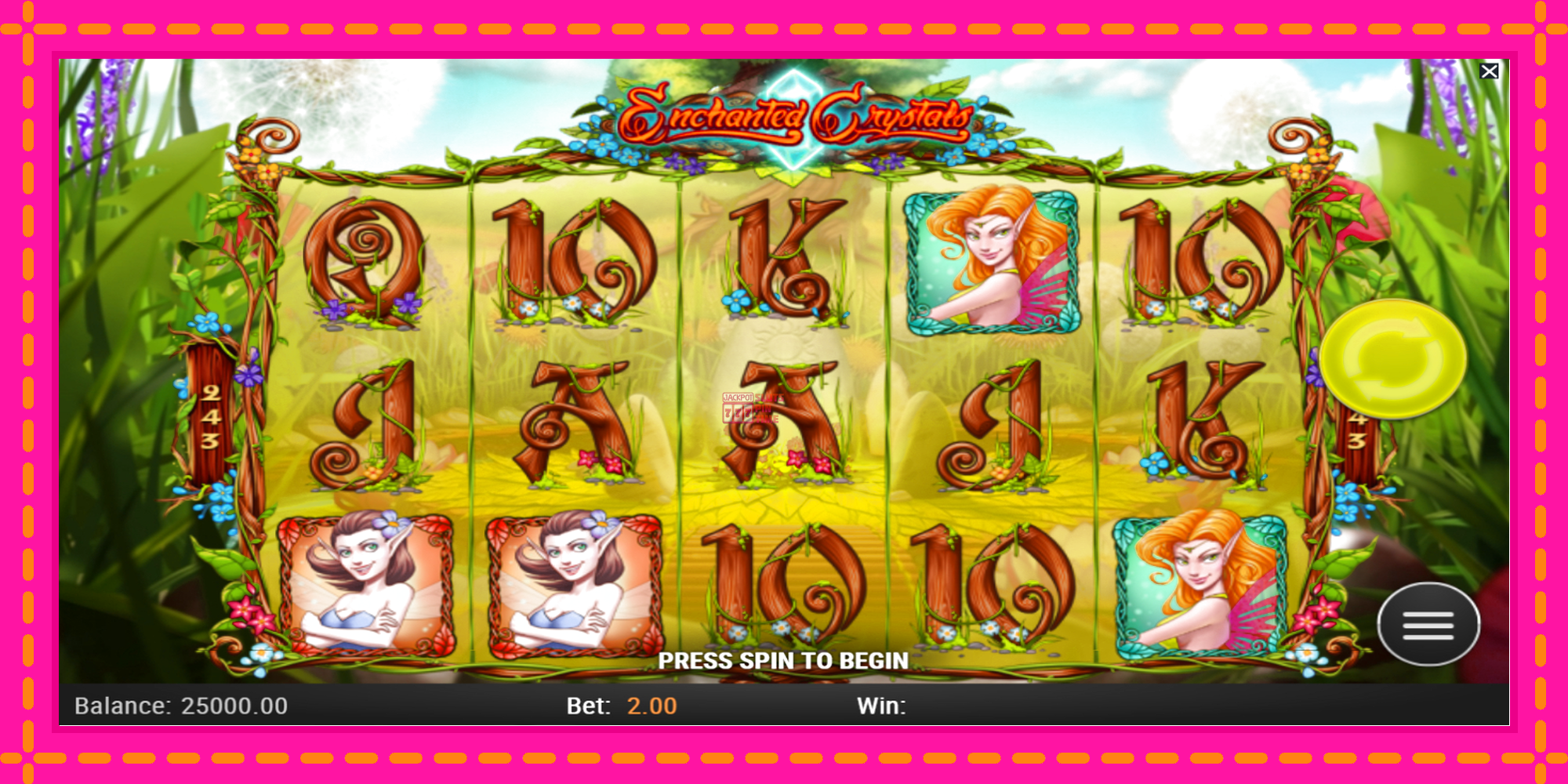 Slot machine Enchanted Crystals gratuitamente, immagine 2