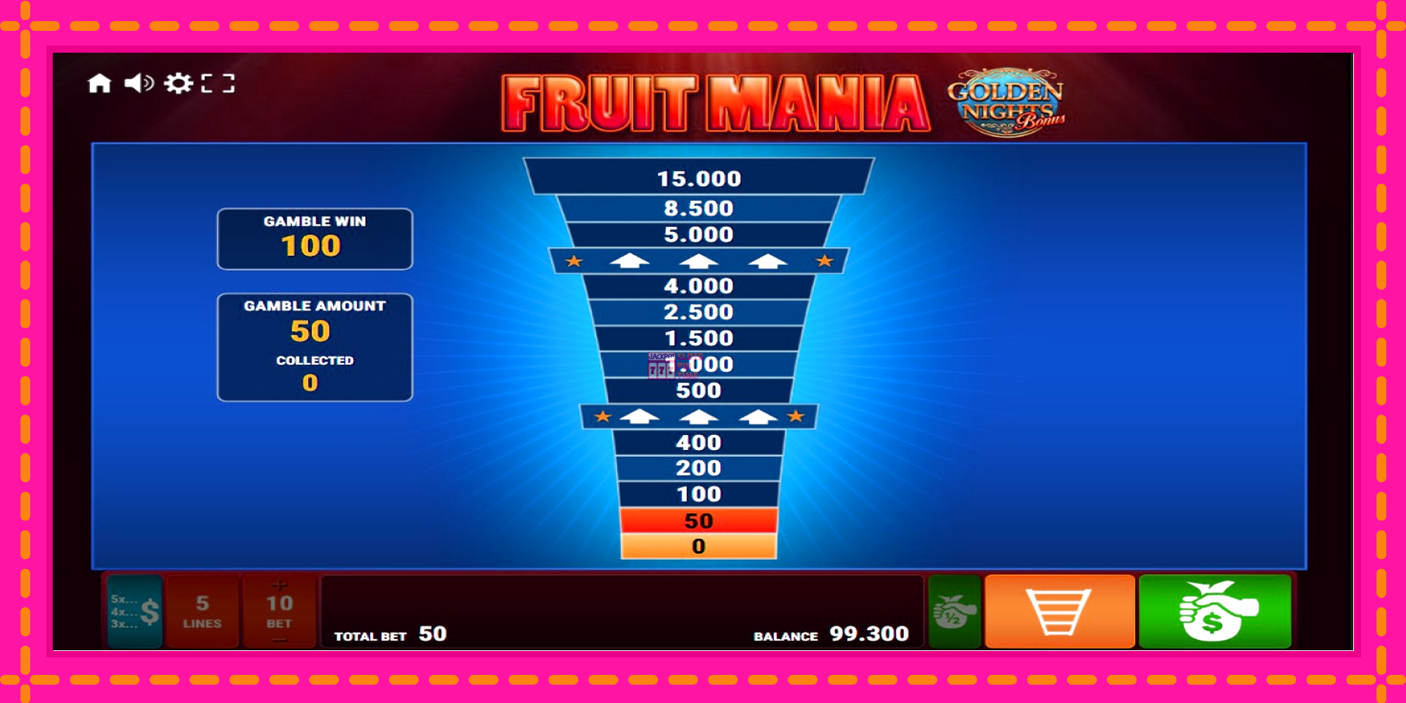 Slot machine Fruit Mania Golden Nights gratuitamente, immagine 3