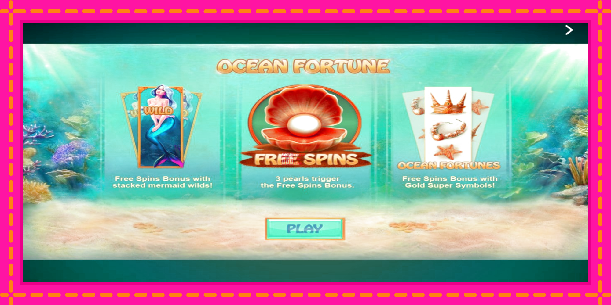 Slot machine Ocean Fortune gratuitamente, immagine 1