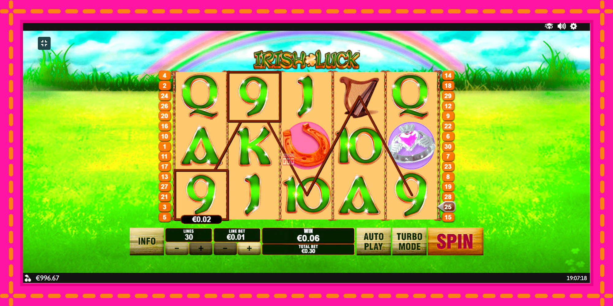 Slot machine Irish Luck gratuitamente, immagine 5