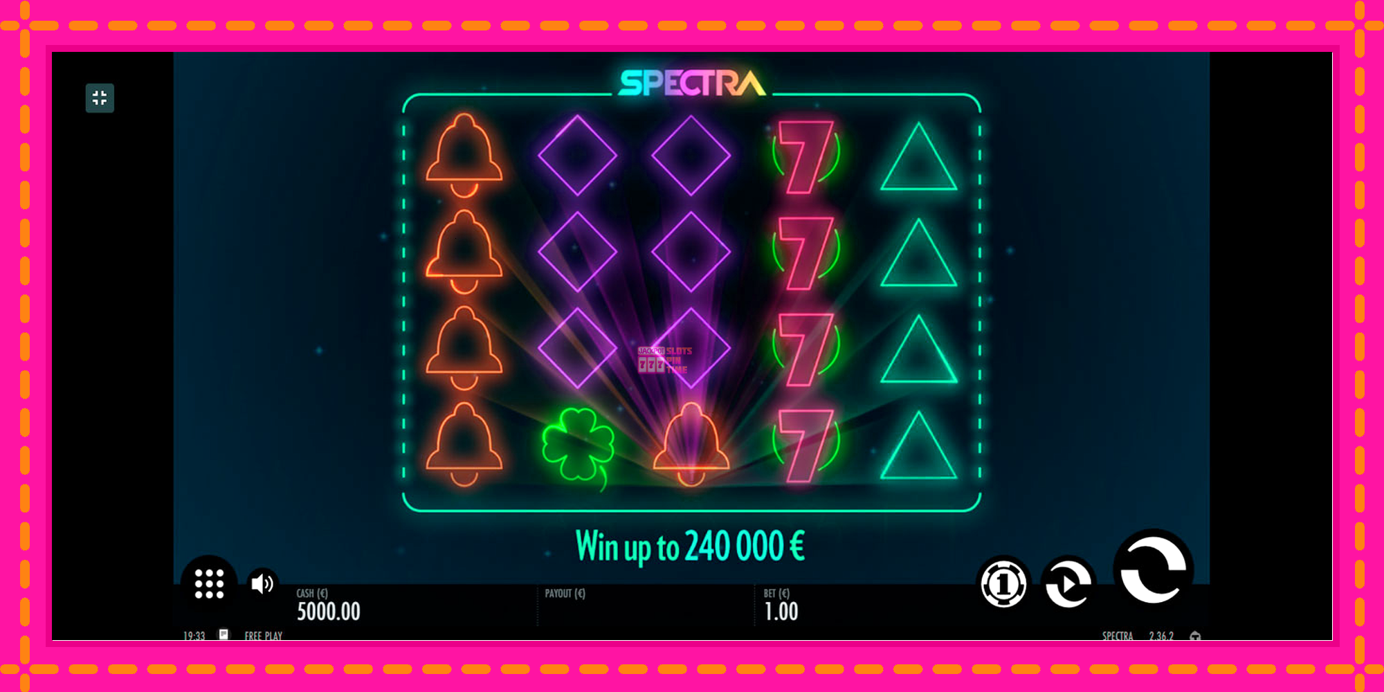 Slot machine Spectra gratuitamente, immagine 1