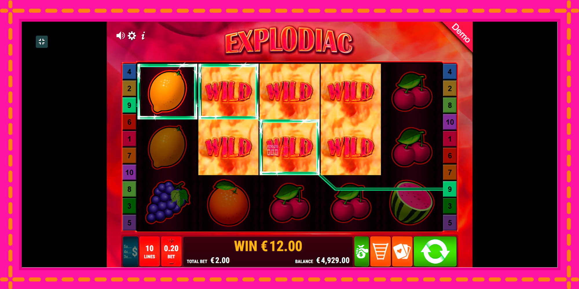 Slot machine Explodiac gratuitamente, immagine 5