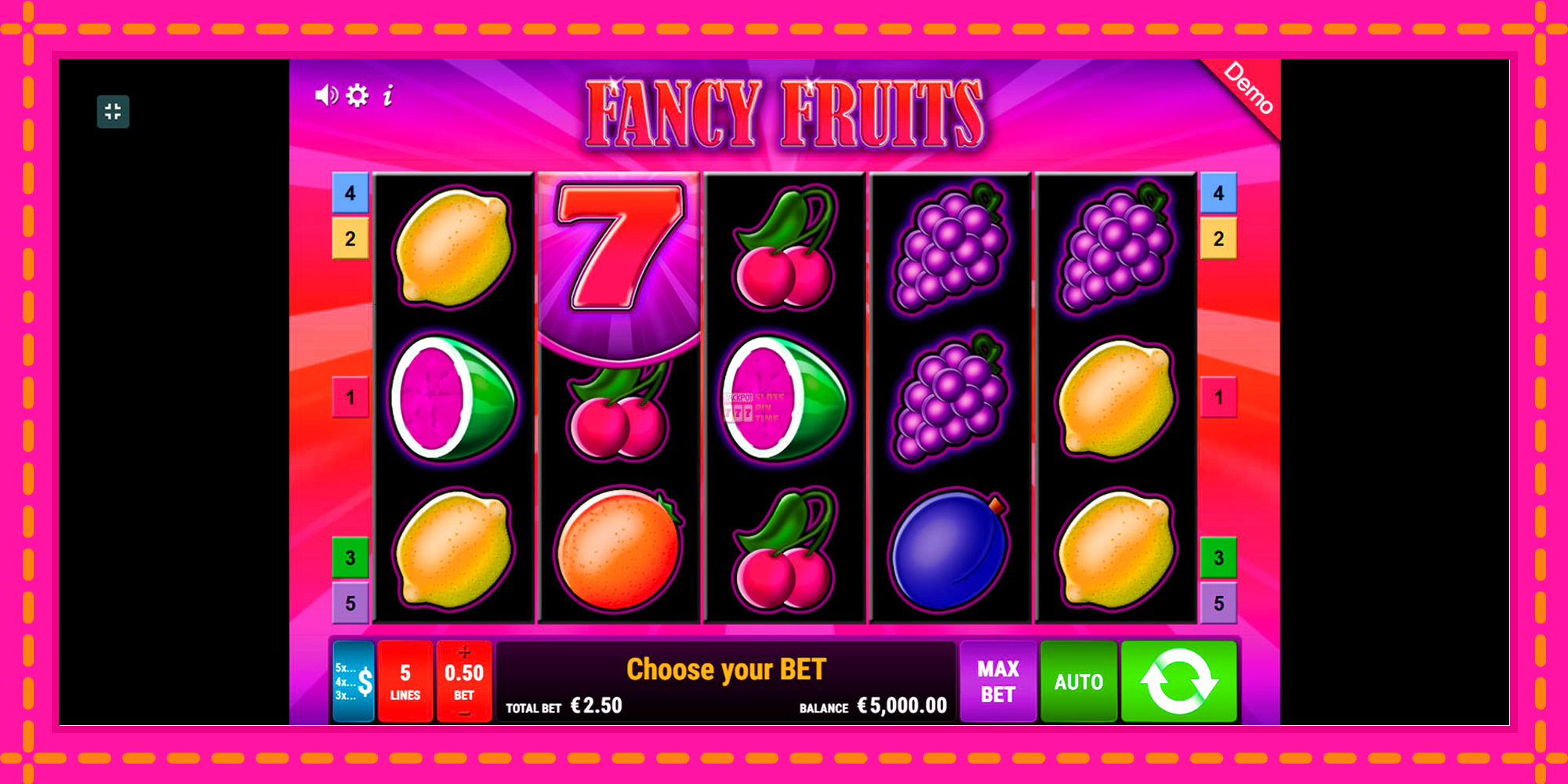 Slot machine Fancy Fruits gratuitamente, immagine 1