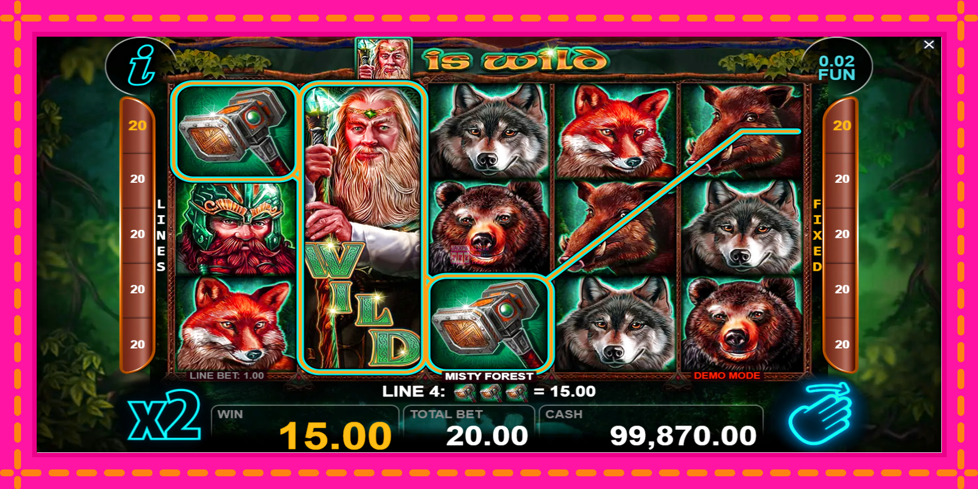 Slot machine Misty Forest gratuitamente, immagine 4