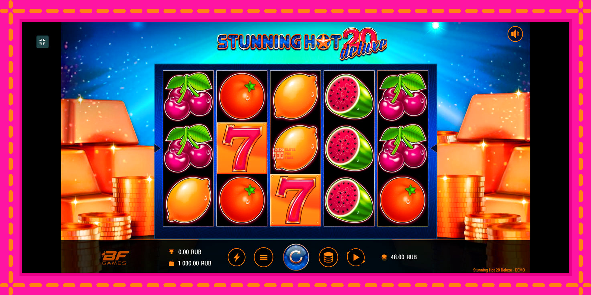 Slot machine Stunning Hot 20 Deluxe gratuitamente, immagine 1