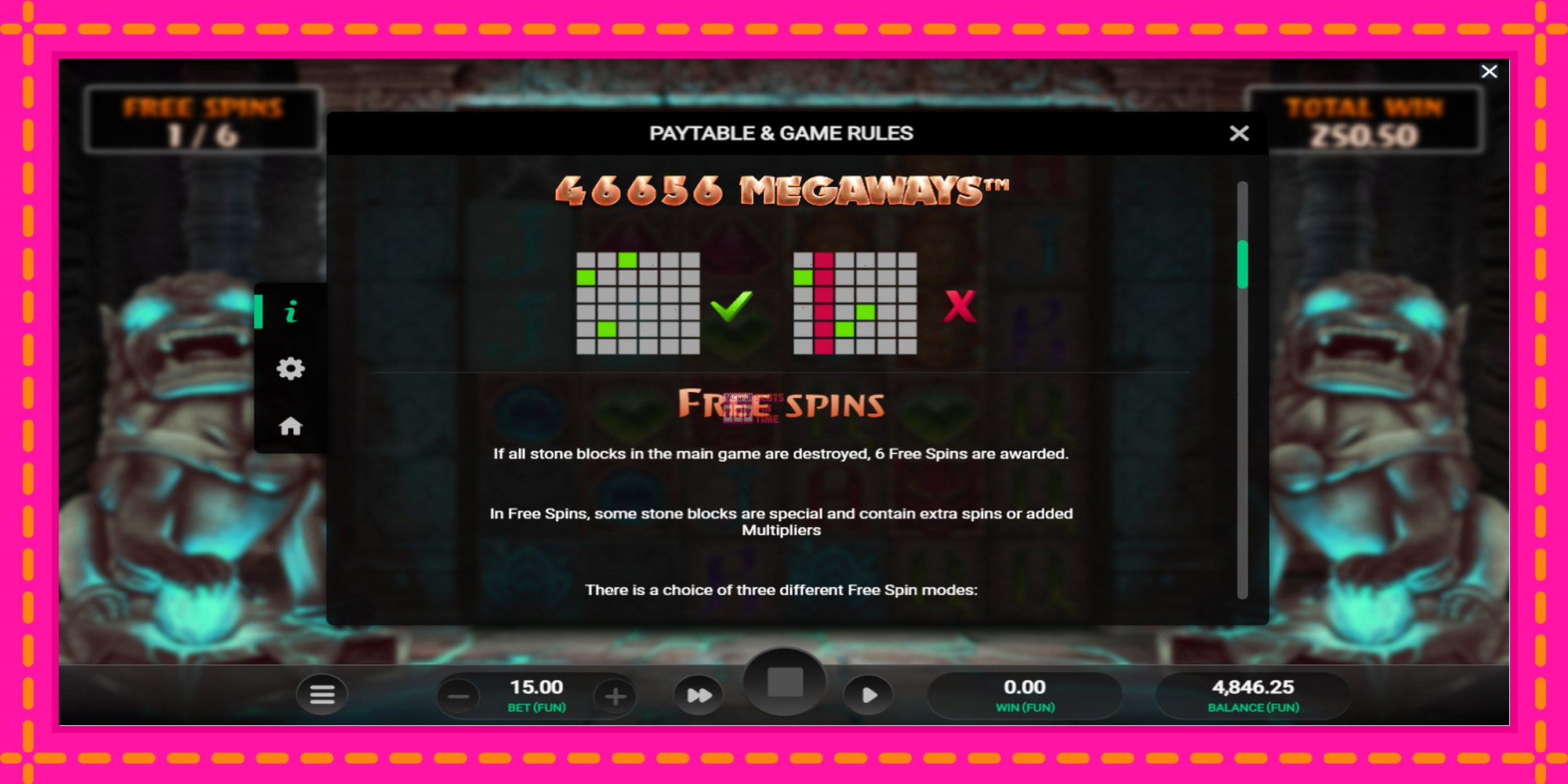 Slot machine Temple Tumble gratuitamente, immagine 7