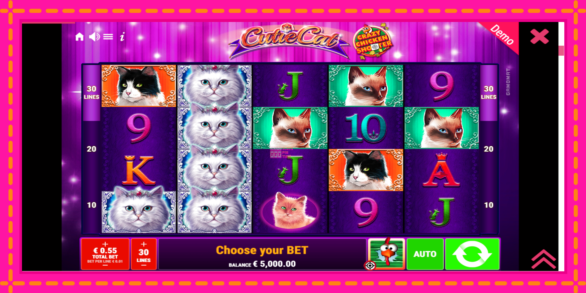 Slot machine Cutie Cat gratuitamente, immagine 2