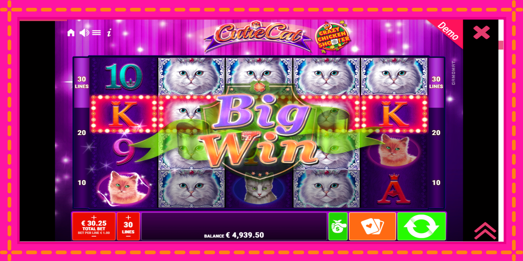 Slot machine Cutie Cat gratuitamente, immagine 3