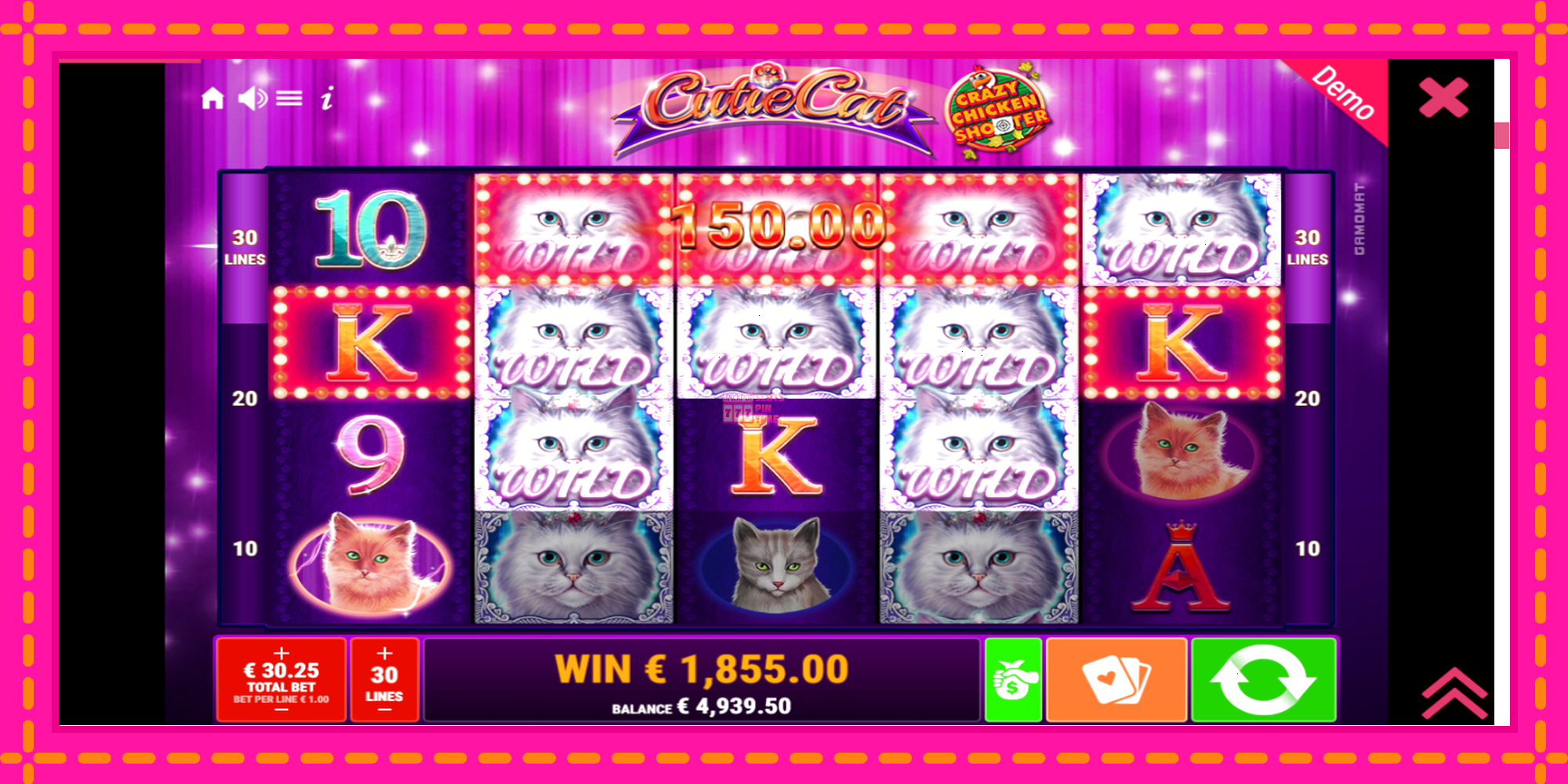 Slot machine Cutie Cat gratuitamente, immagine 4