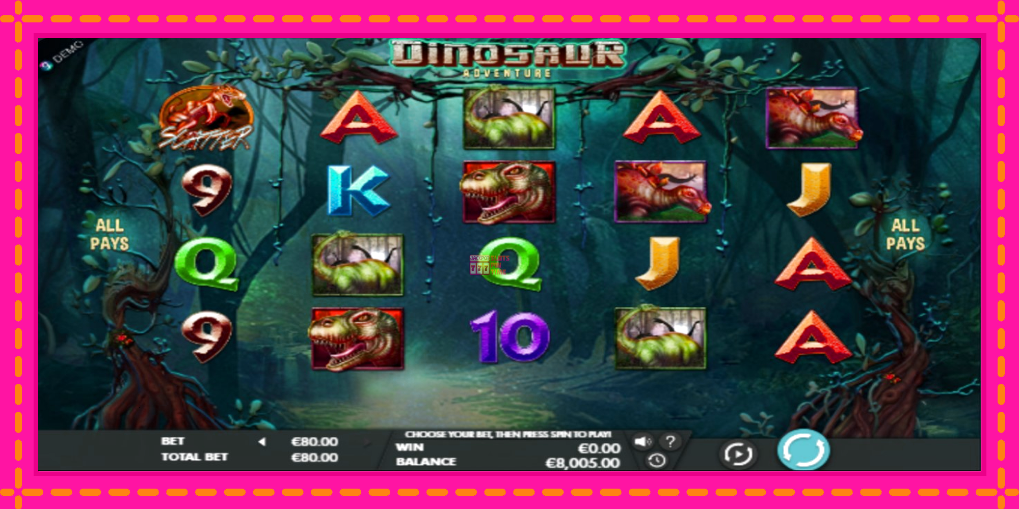 Slot machine Dinosaur Adventure gratuitamente, immagine 2