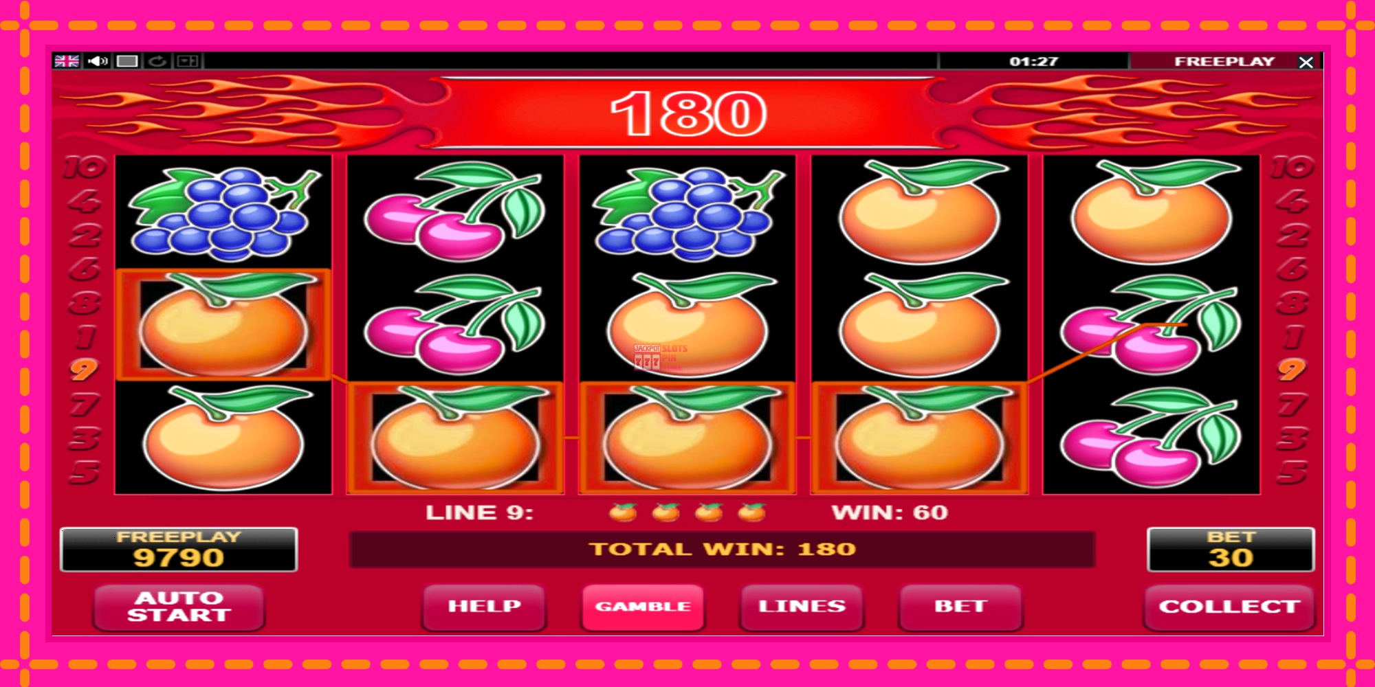 Slot machine Hot Star gratuitamente, immagine 5