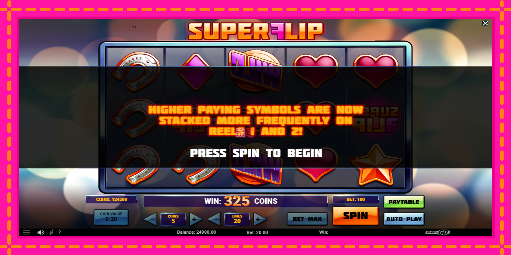 Slot machine Super Flip gratuitamente, immagine 4