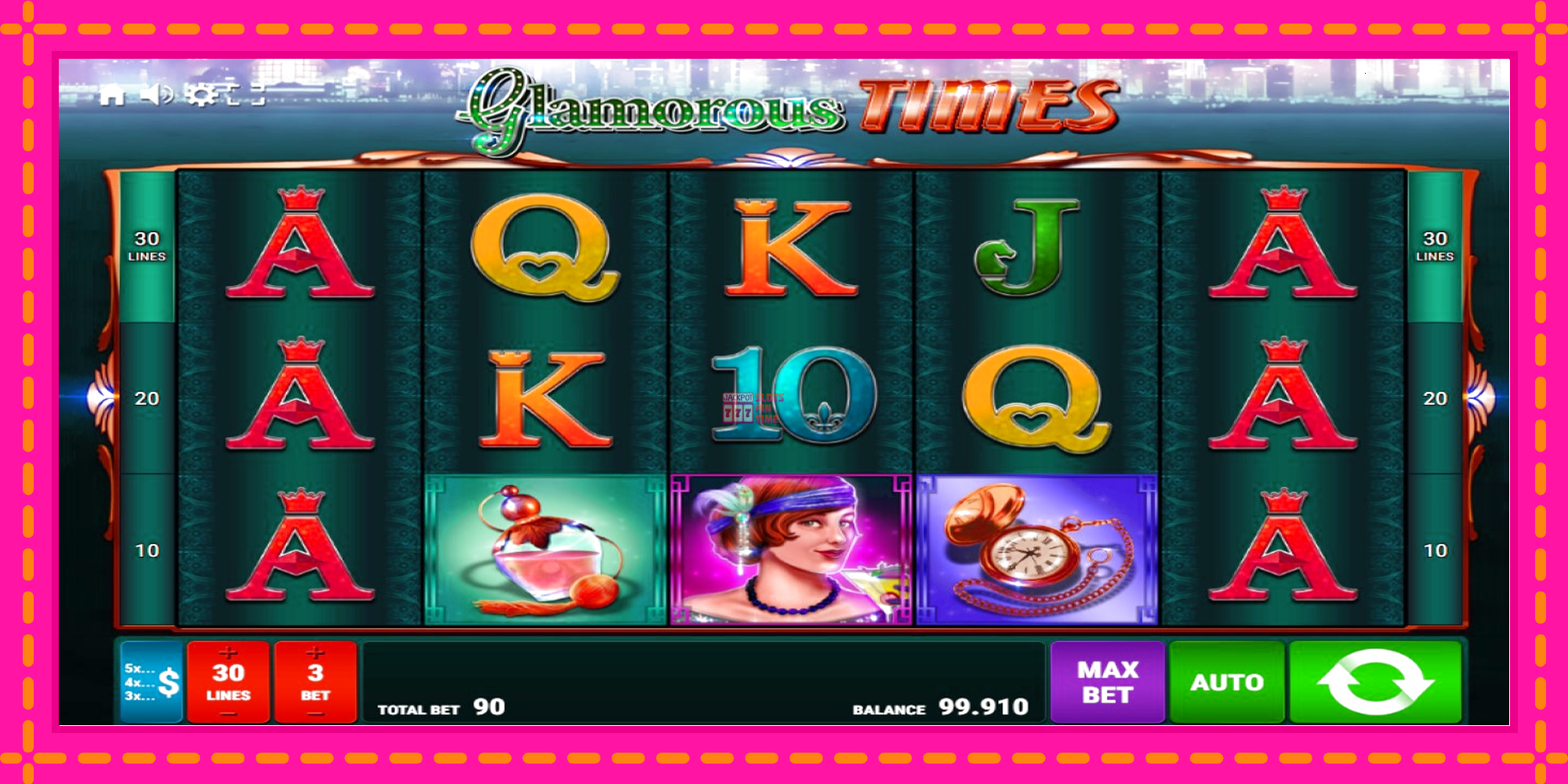 Slot machine Glamorous Times gratuitamente, immagine 1