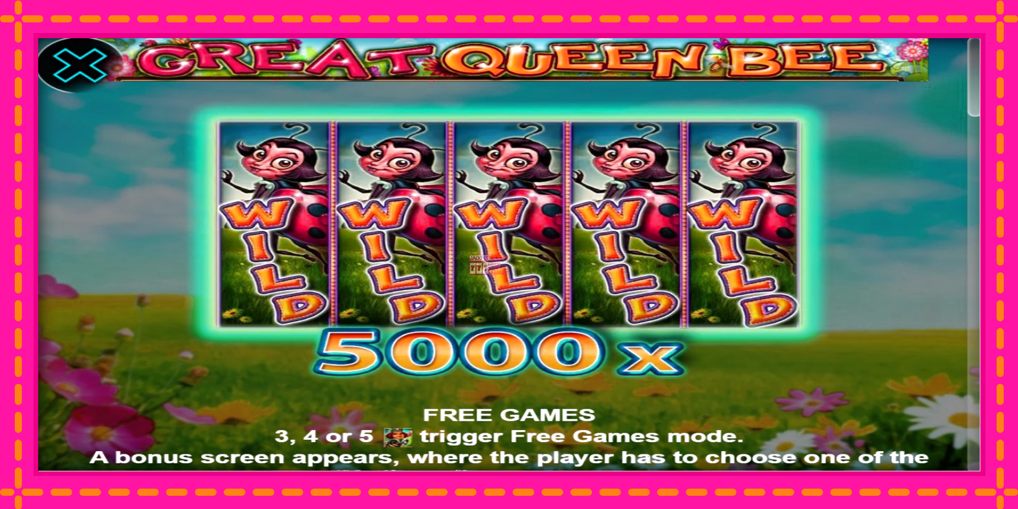 Slot machine Great Queen Bee gratuitamente, immagine 4