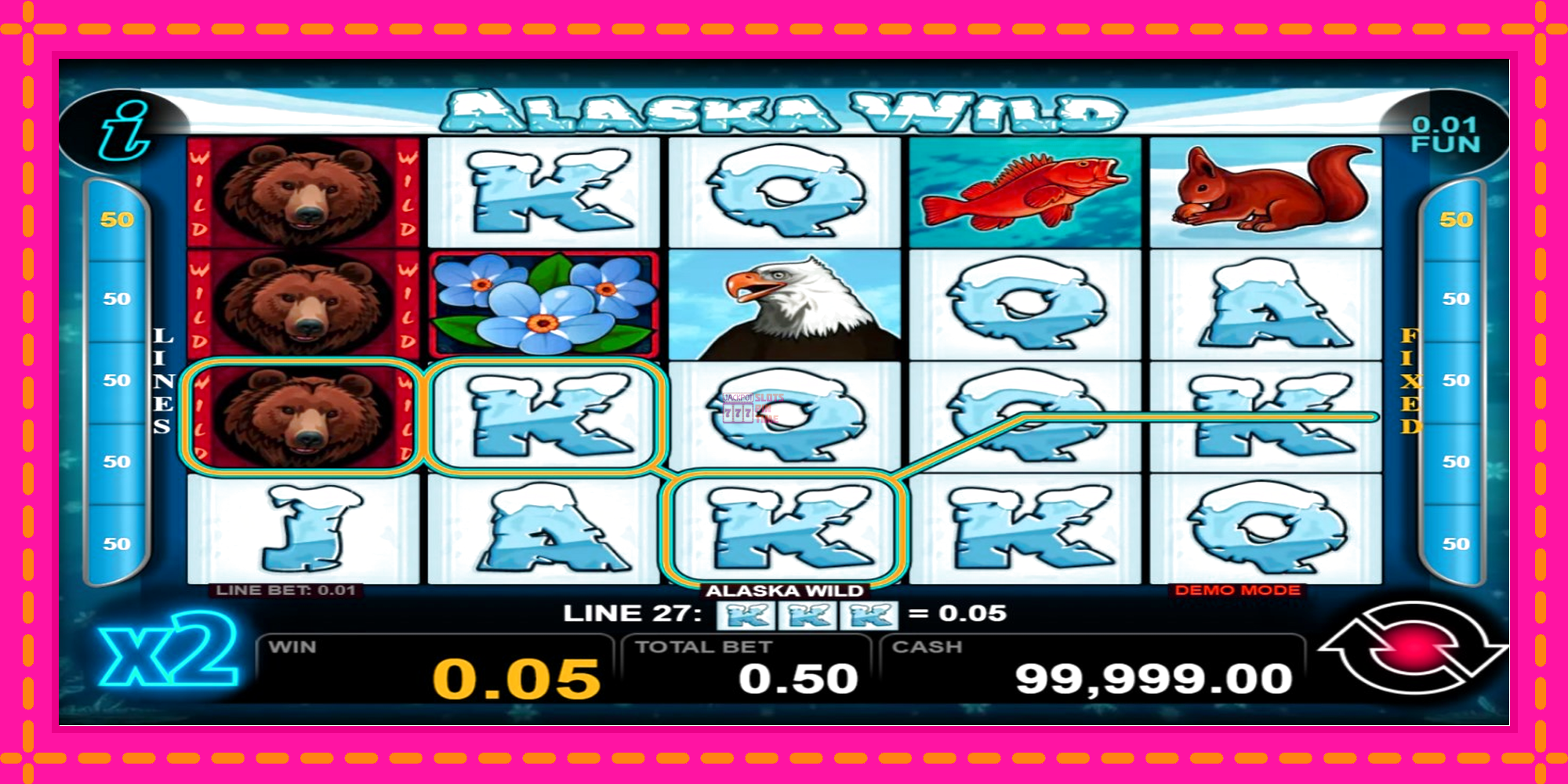 Slot machine Alaska Wild gratuitamente, immagine 2