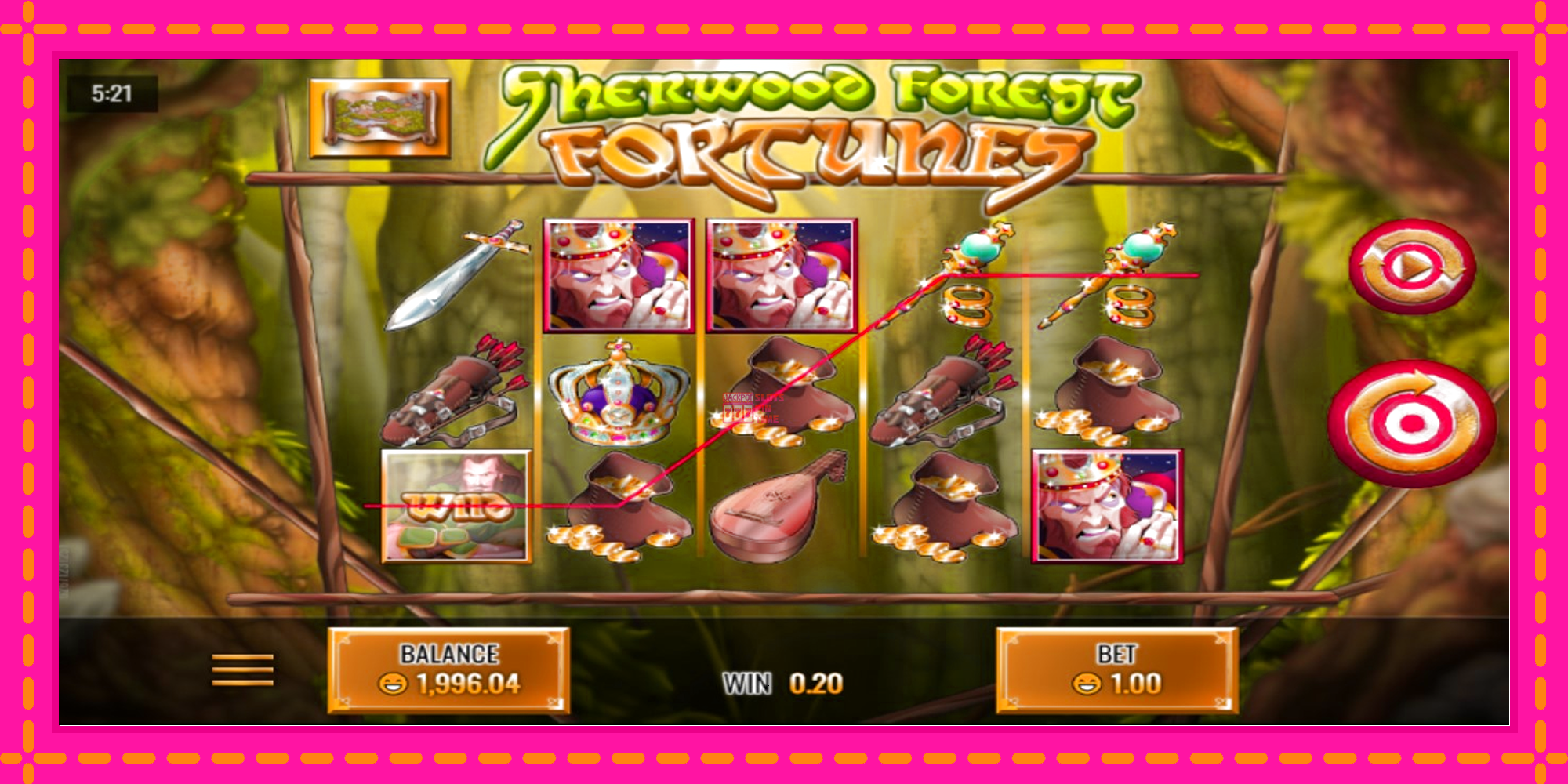 Slot machine Sherwood Forest Fortunes gratuitamente, immagine 2