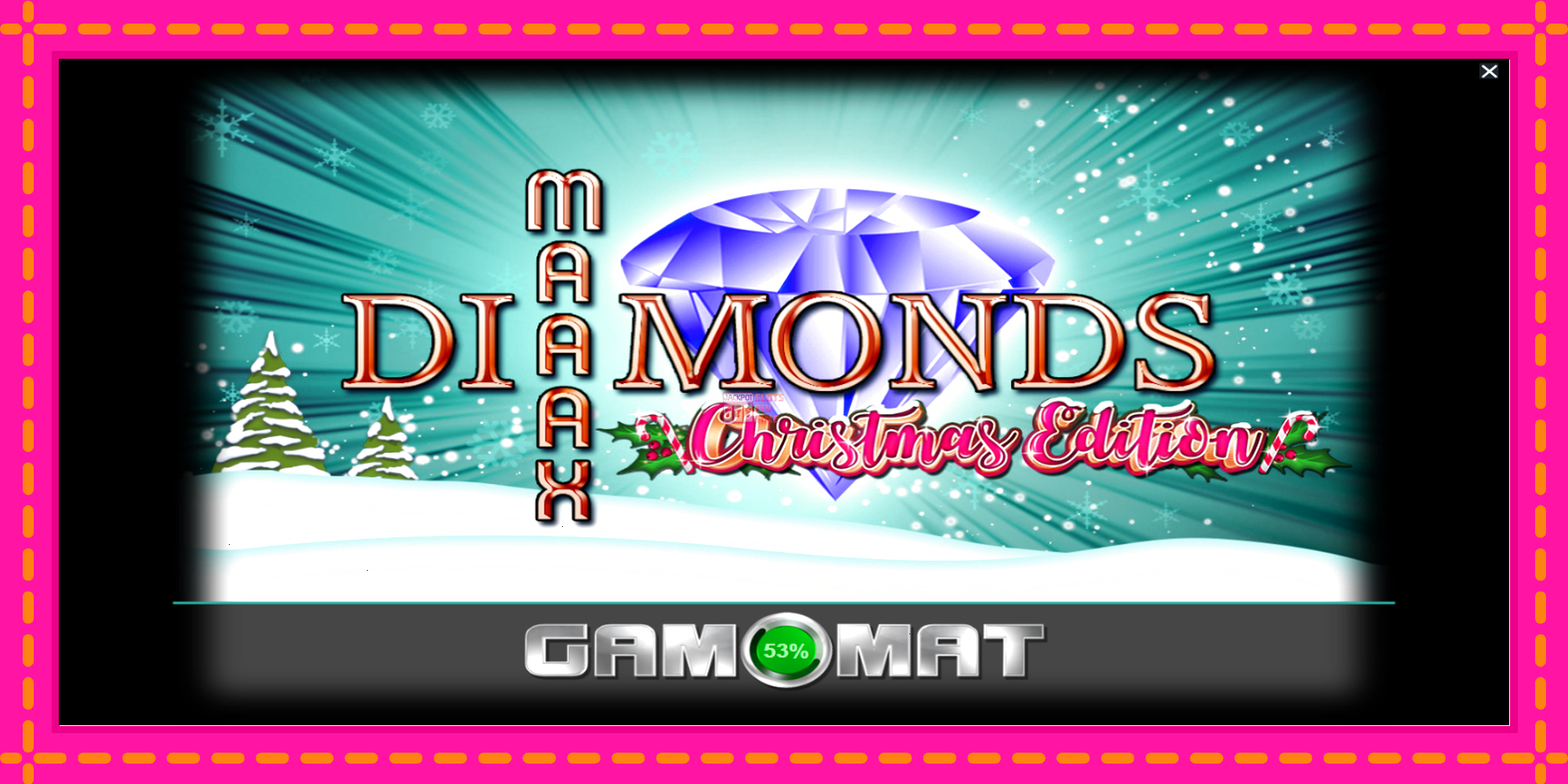 Slot machine Maaax Diamonds Christmas Edition gratuitamente, immagine 1