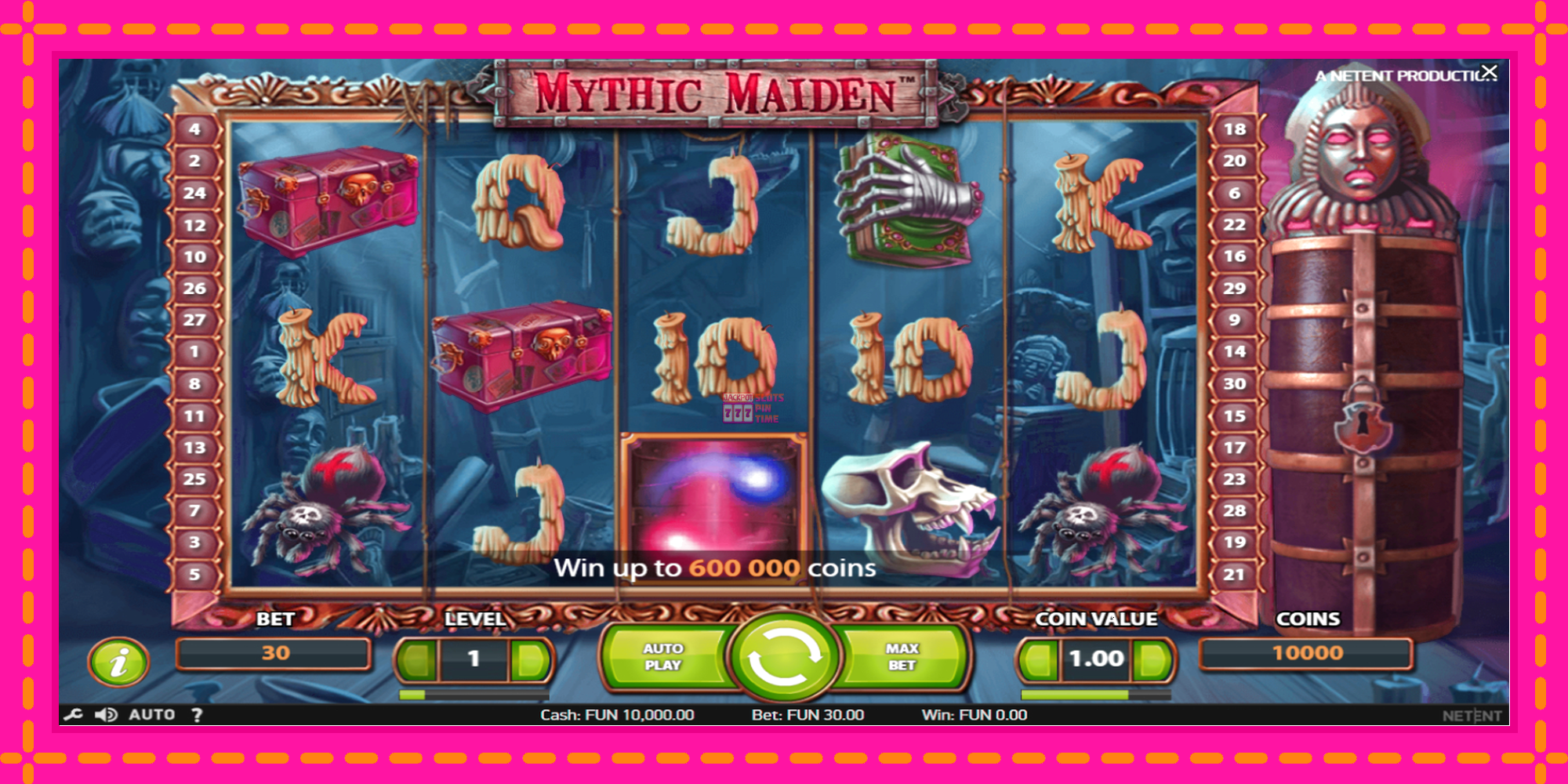 Slot machine Mythic Maiden gratuitamente, immagine 1