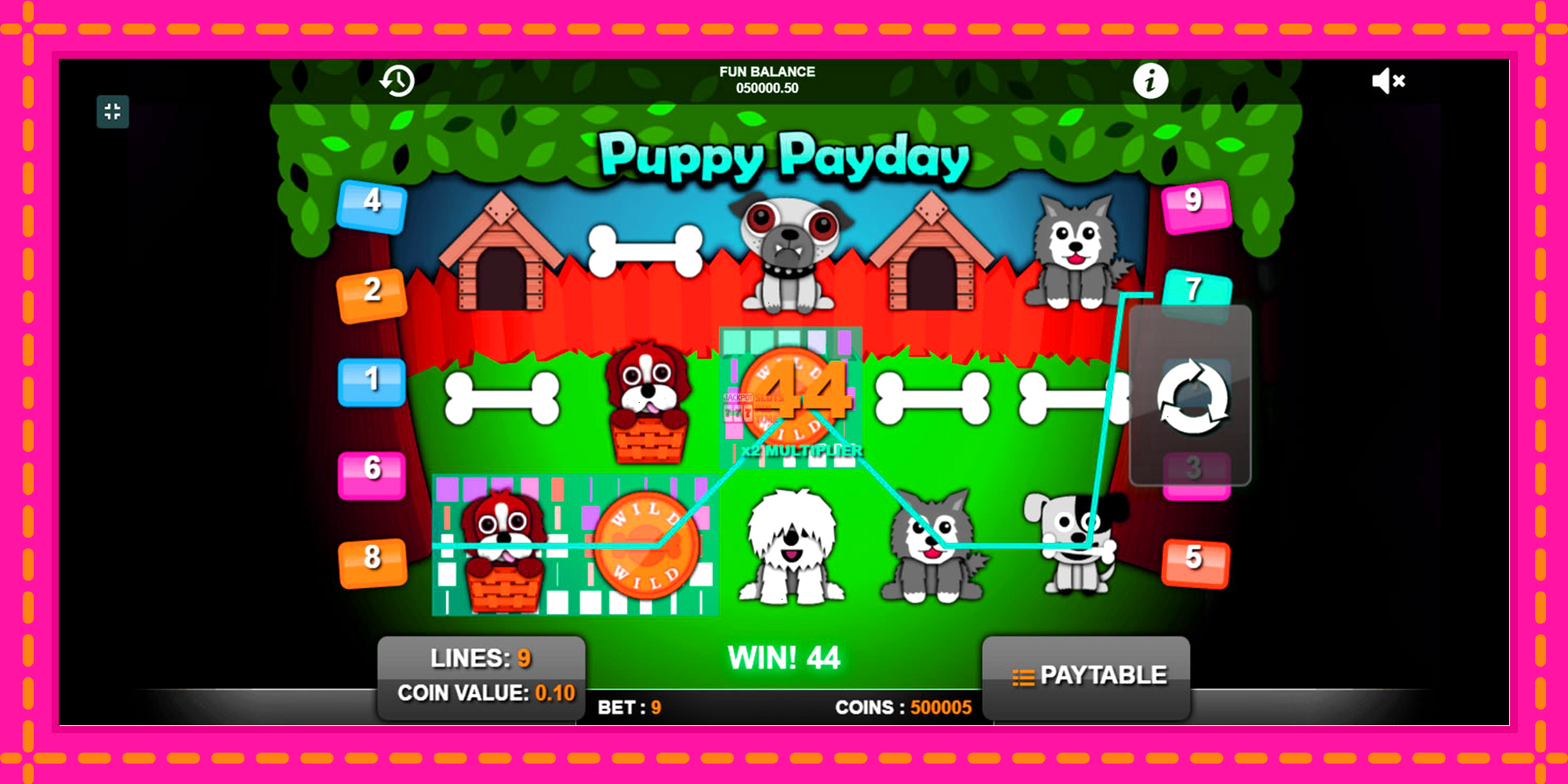 Slot machine Puppy Payday gratuitamente, immagine 5