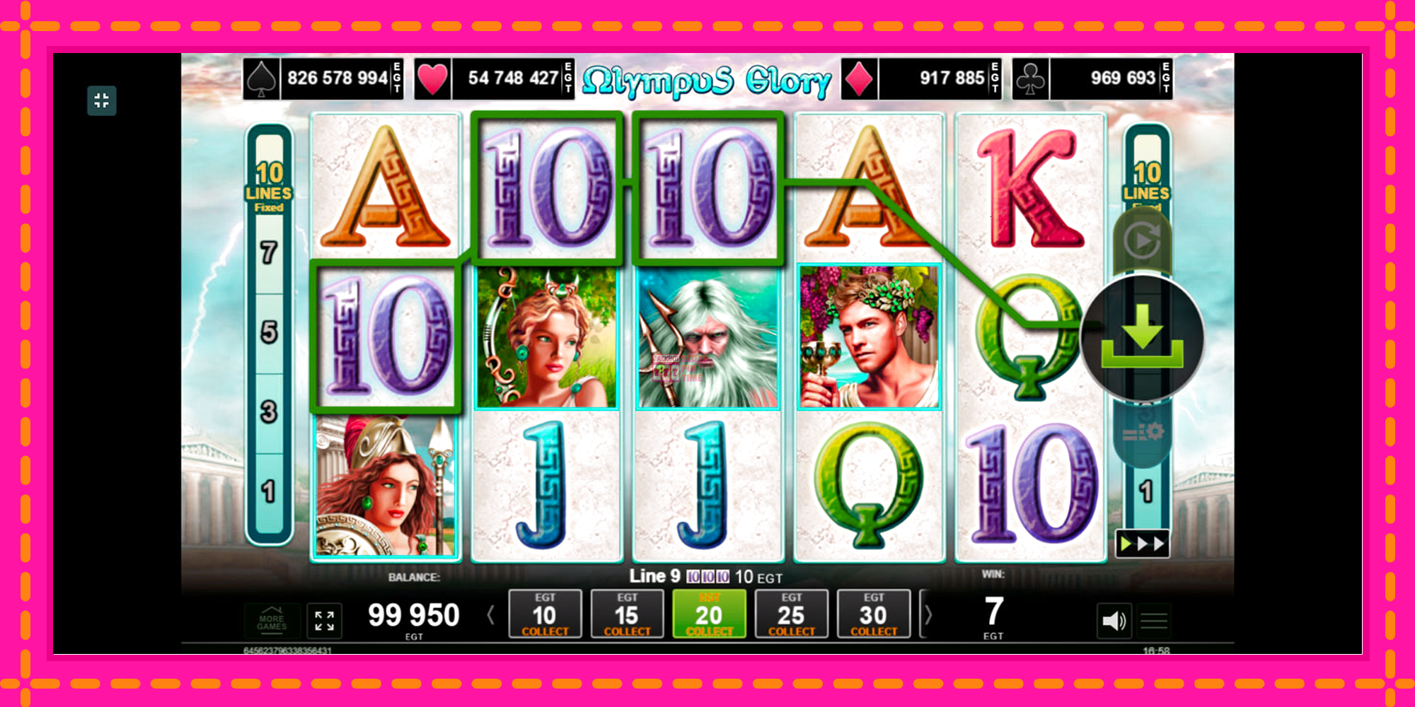 Slot machine Olympus Glory gratuitamente, immagine 3