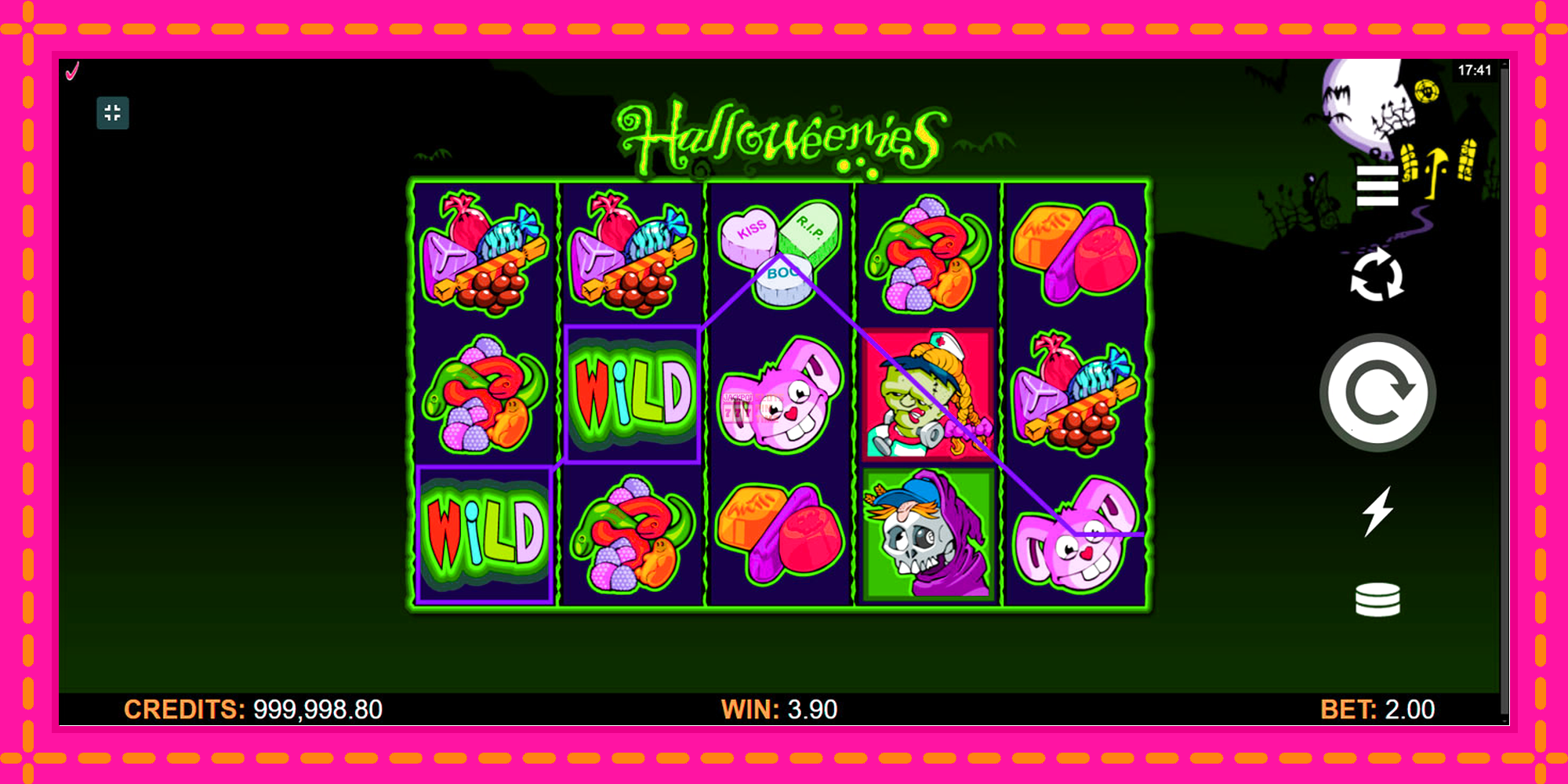 Slot machine Halloweenies gratuitamente, immagine 3