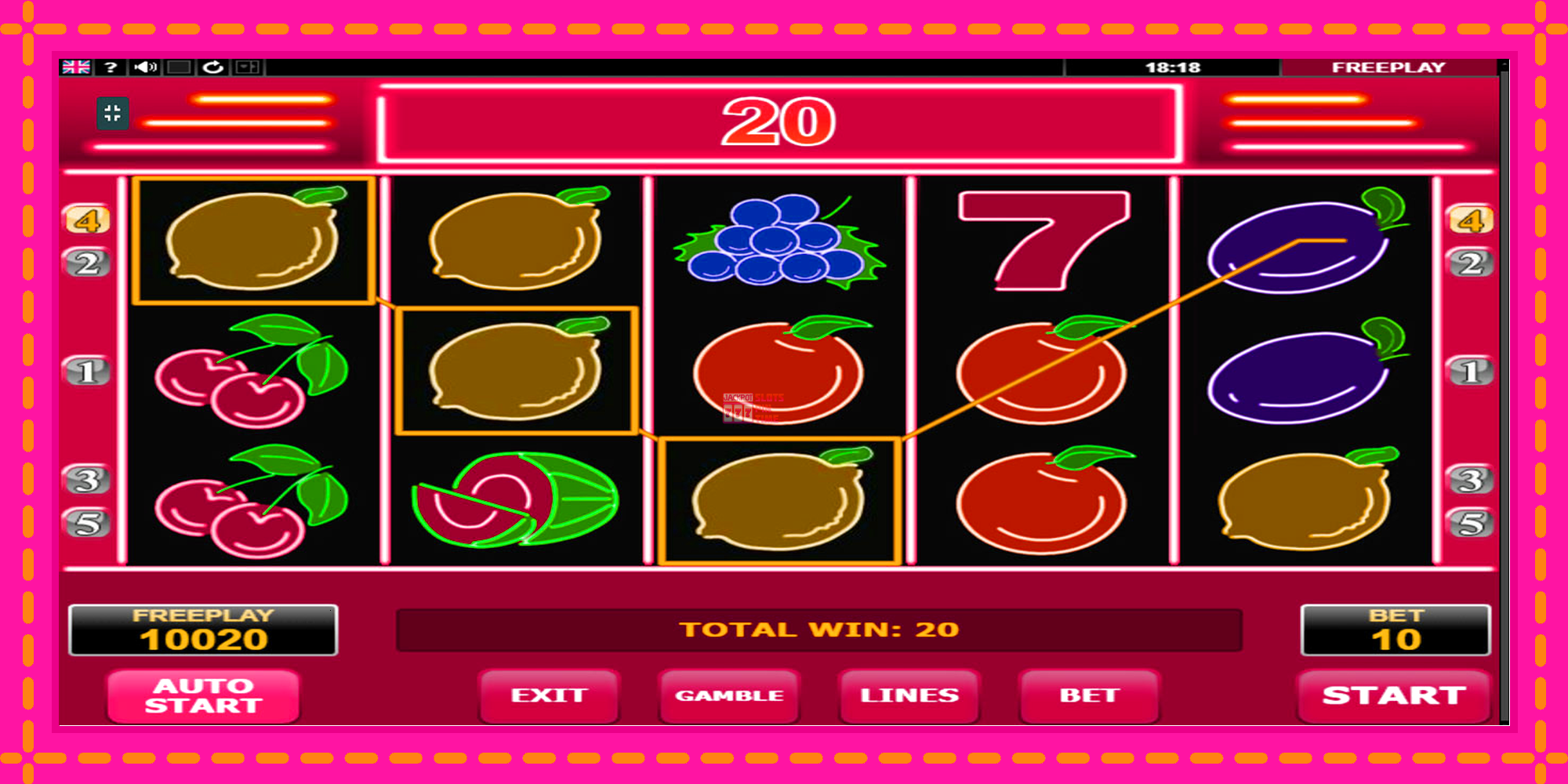 Slot machine Hot Neon gratuitamente, immagine 4