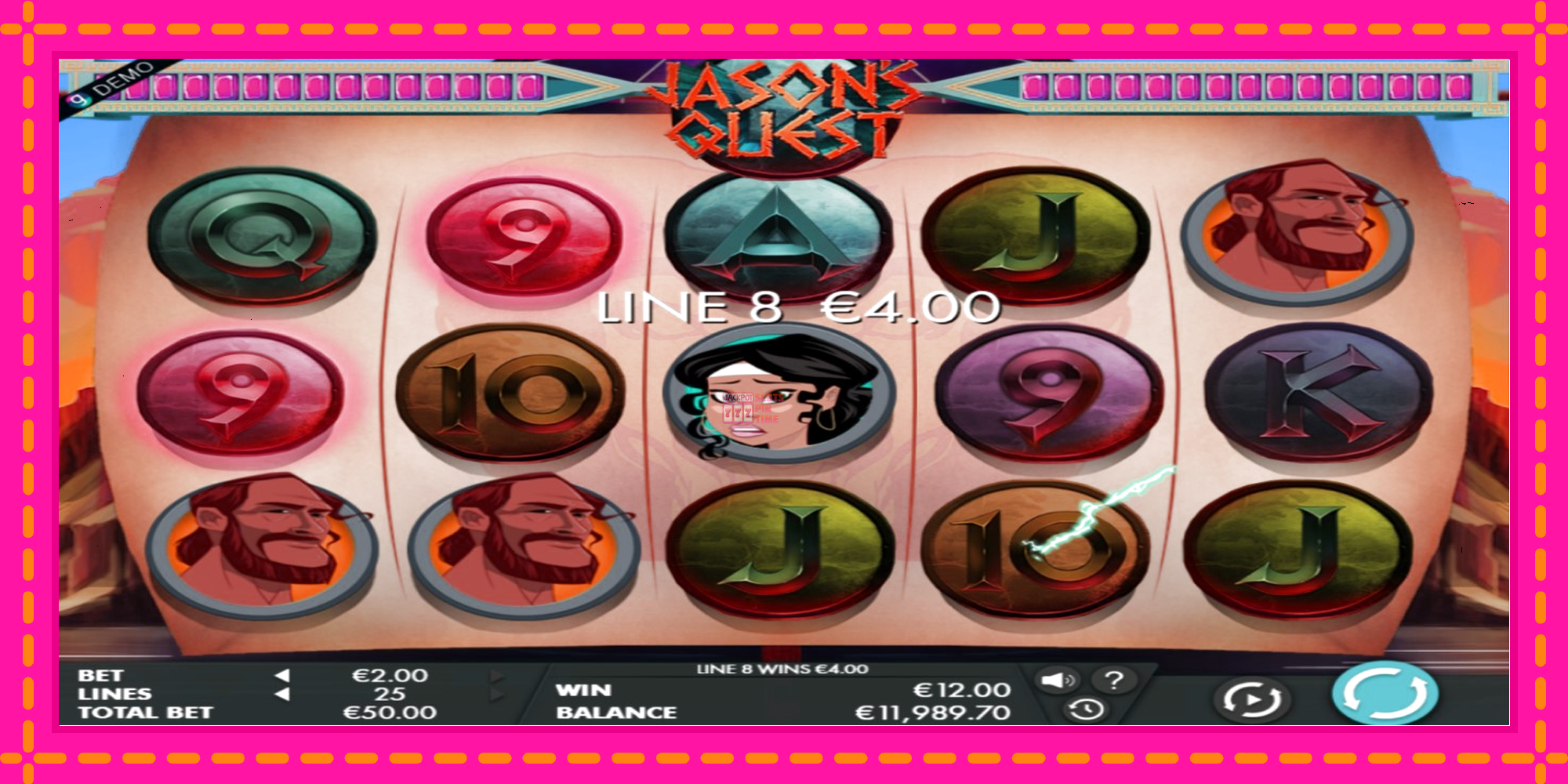 Slot machine Jason’s Quest gratuitamente, immagine 3