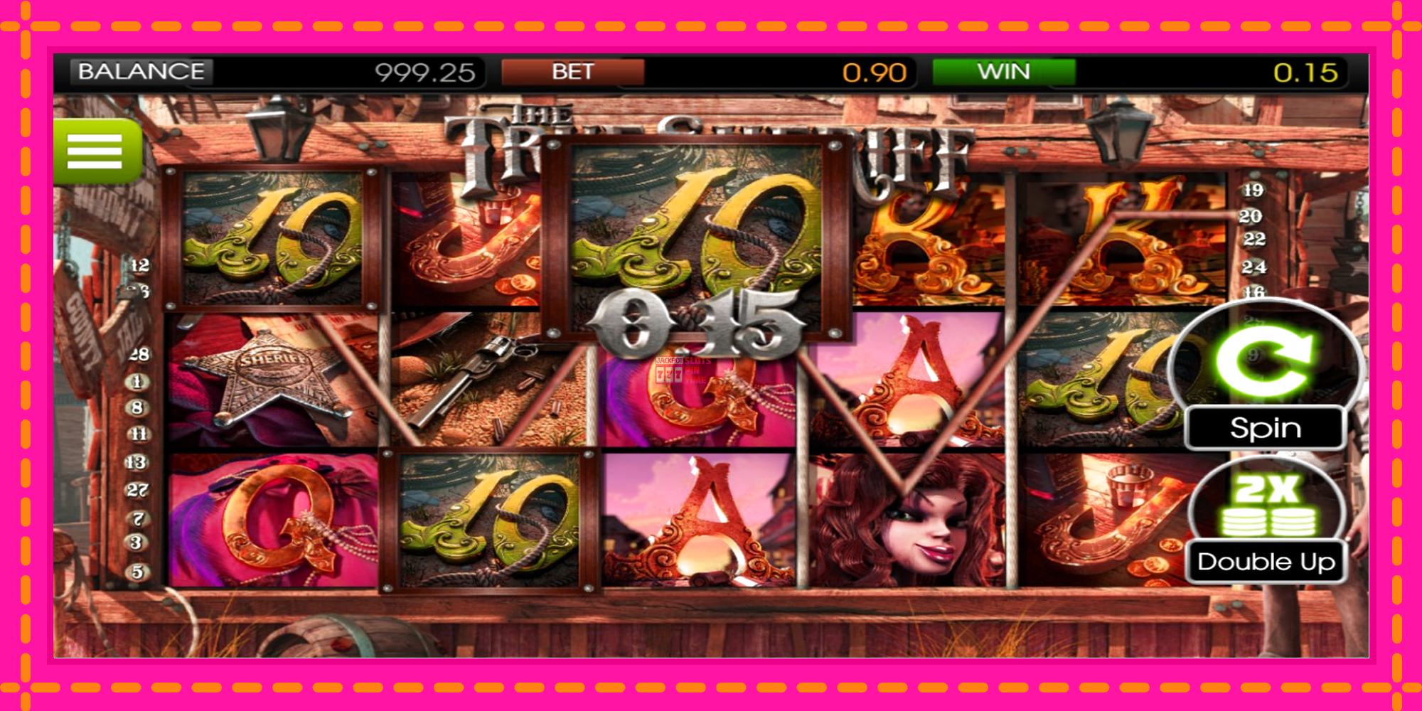 Slot machine The True Sheriff gratuitamente, immagine 2