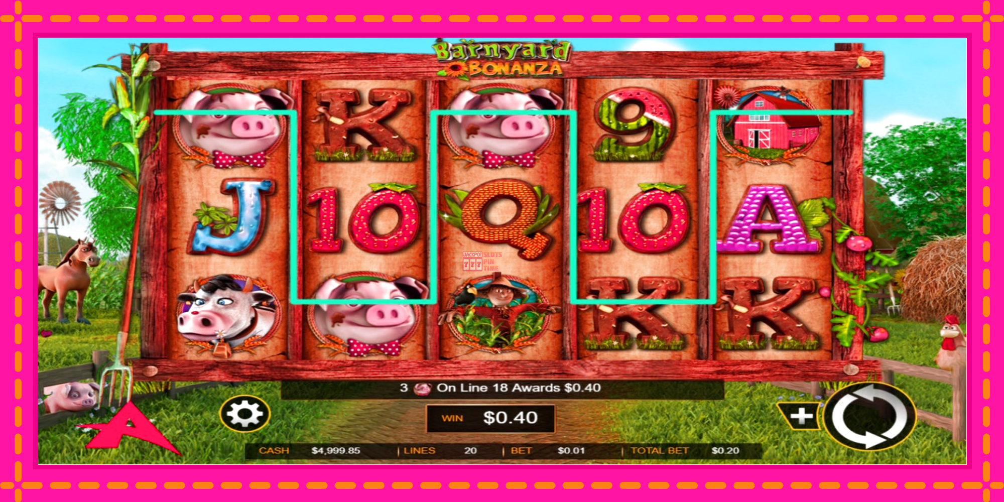 Slot machine Barnyard Bonanza gratuitamente, immagine 2