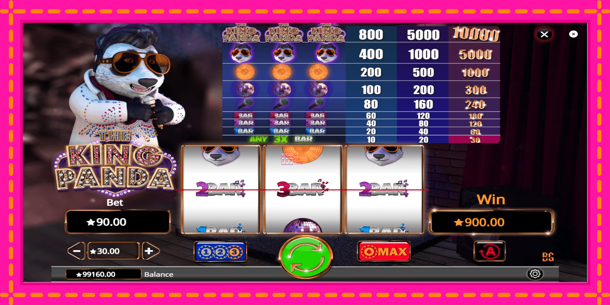 Slot machine The King Panda gratuitamente, immagine 4