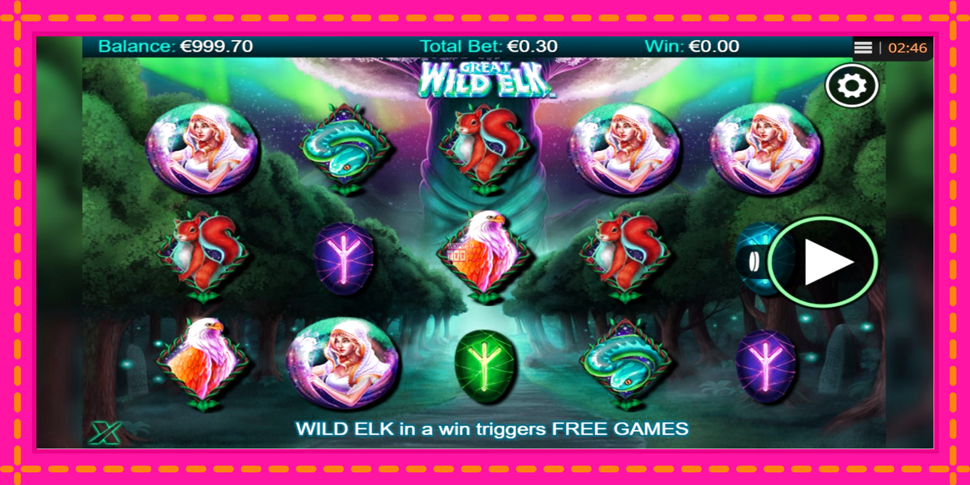 Slot machine Great Wild Elk gratuitamente, immagine 1