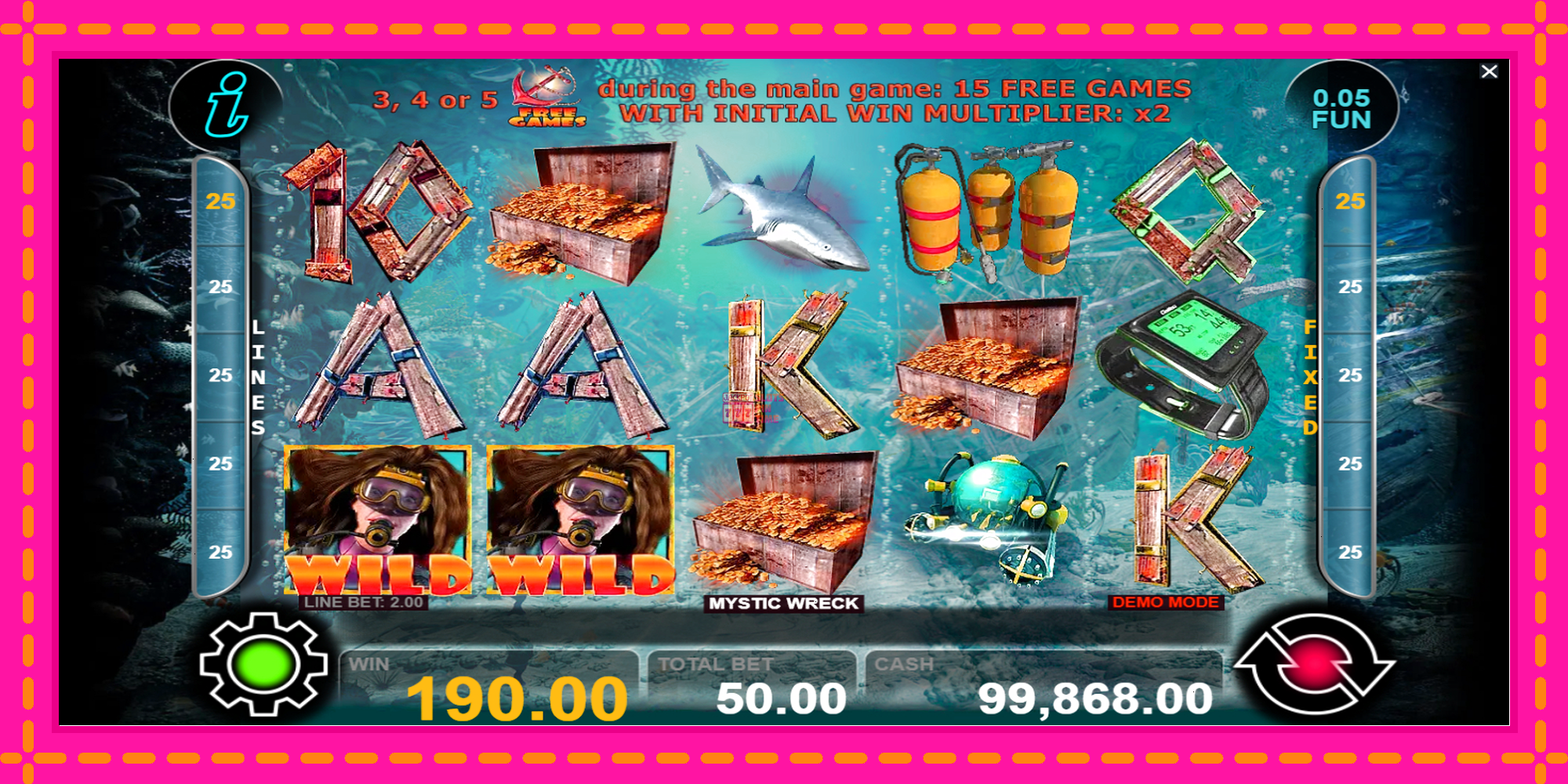 Slot machine Mystic Wreck gratuitamente, immagine 5