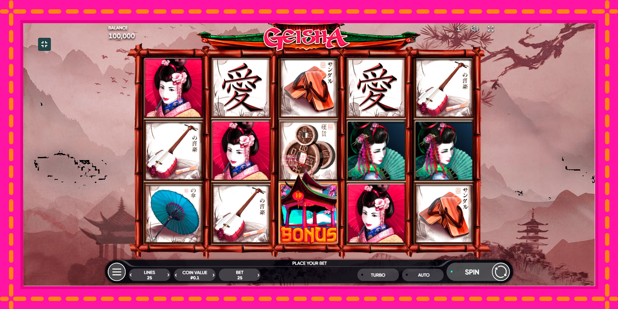 Slot machine Geisha gratuitamente, immagine 1