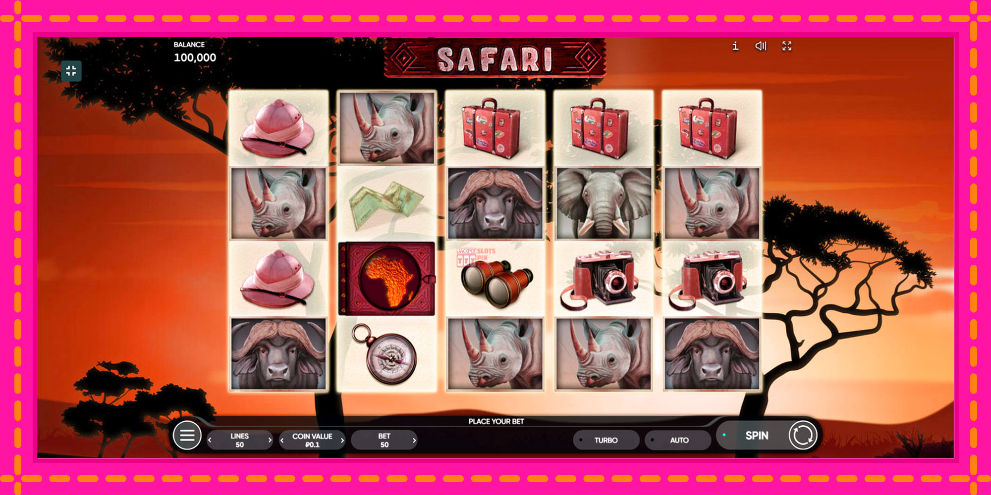 Slot machine Safari gratuitamente, immagine 1