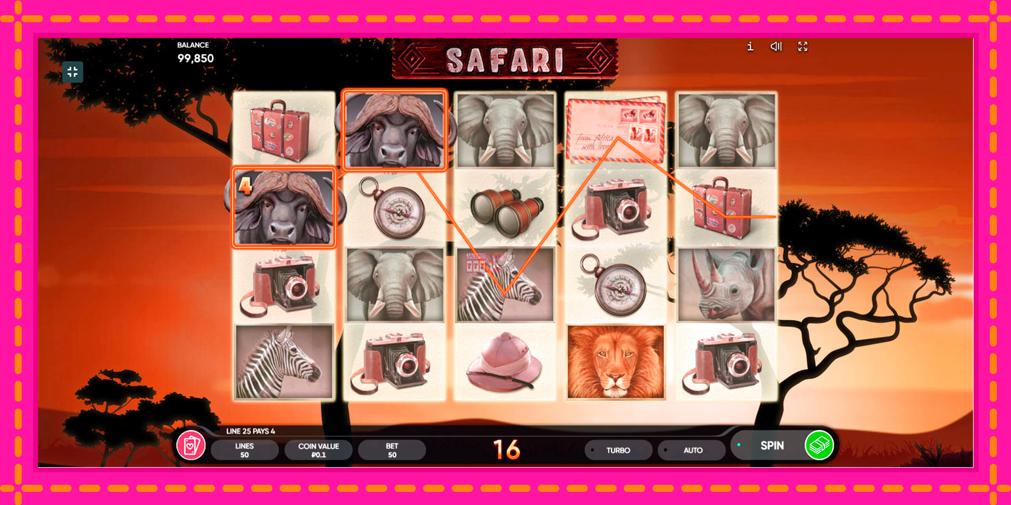 Slot machine Safari gratuitamente, immagine 2