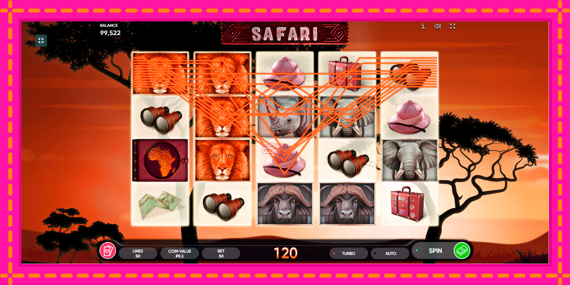 Slot machine Safari gratuitamente, immagine 4