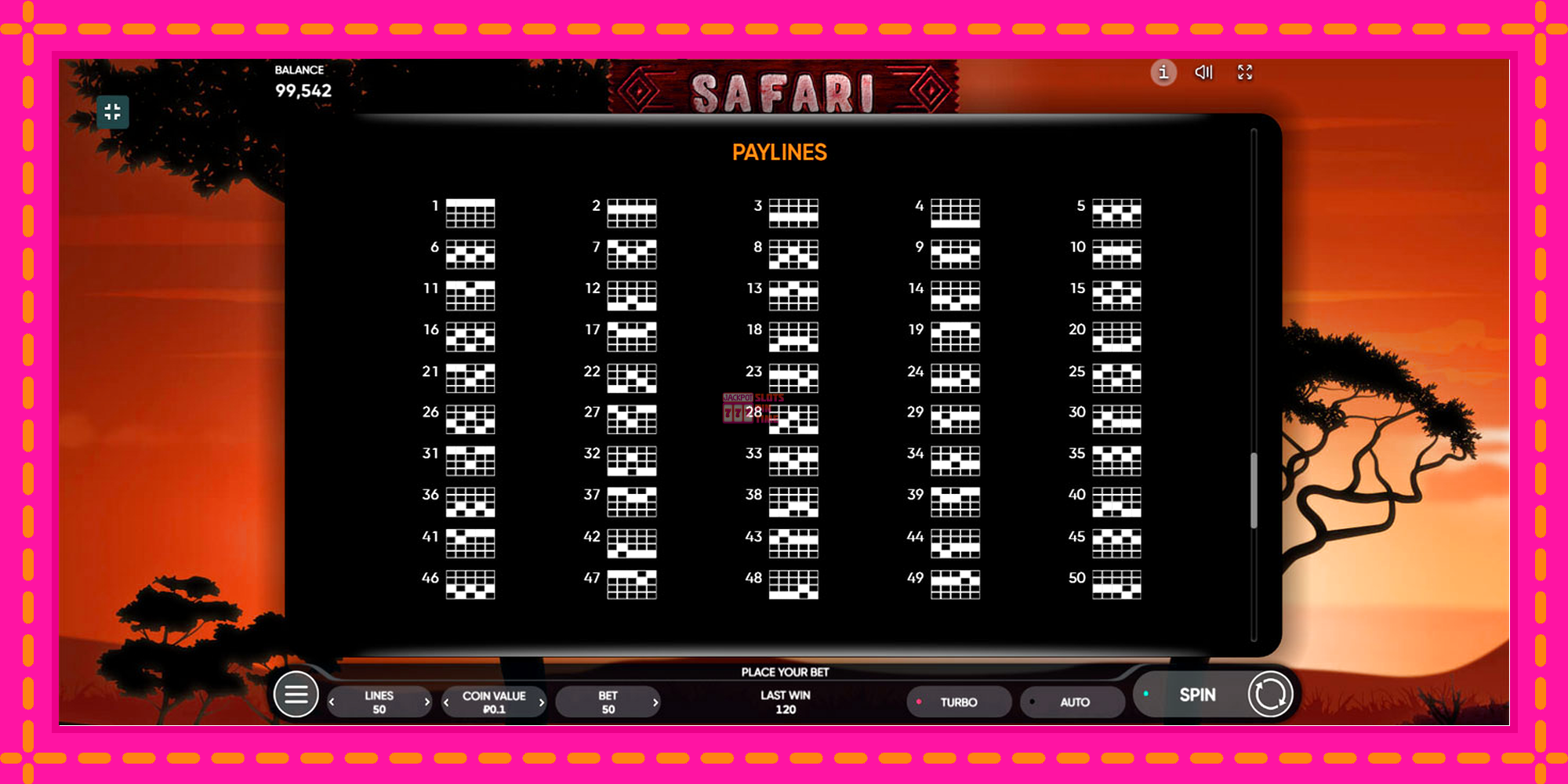 Slot machine Safari gratuitamente, immagine 7